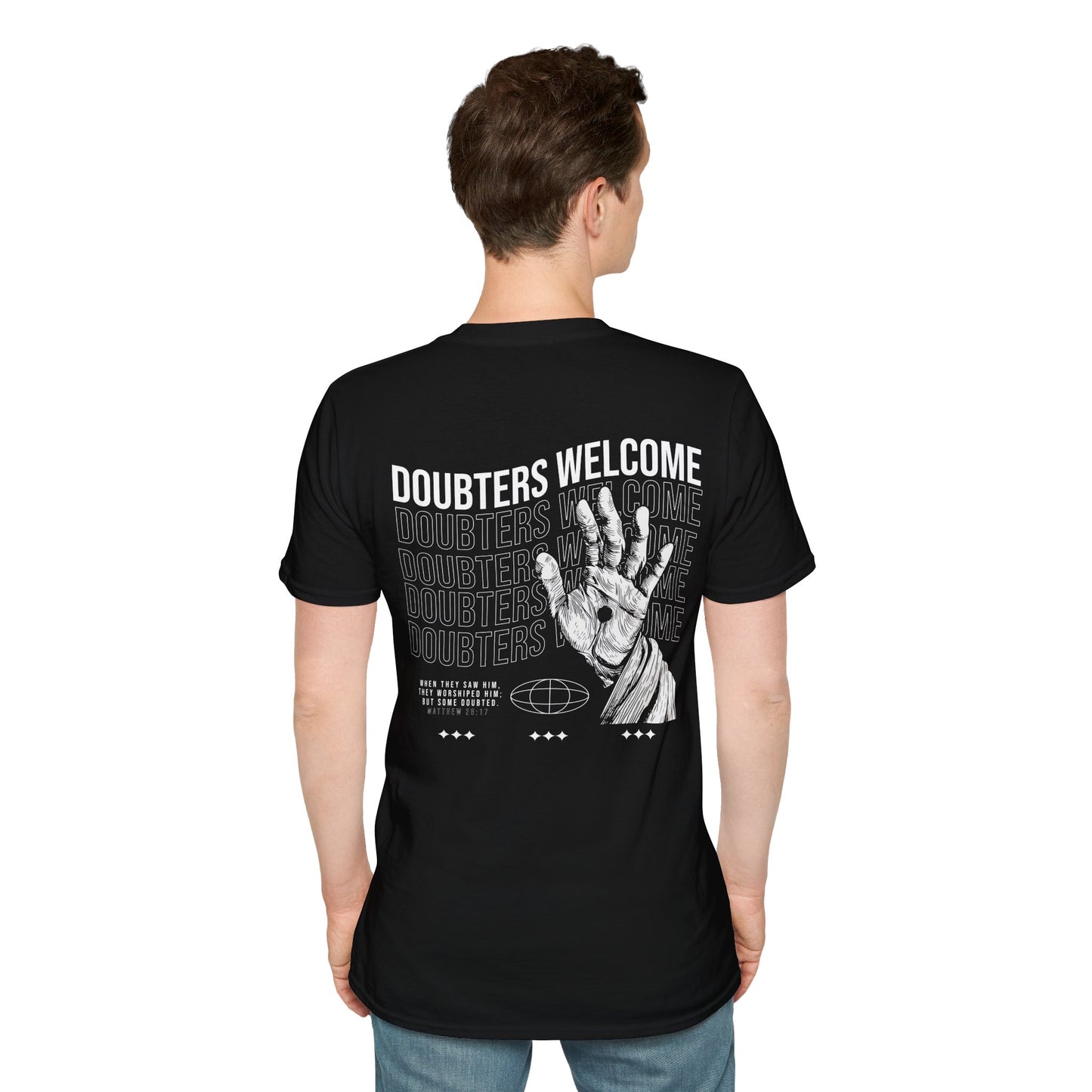 "Doubters Welcome" Unisex Softstyle Tee