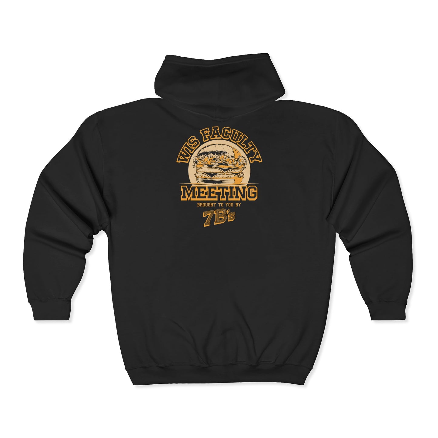 "FACULTY MEETING" UNISEX FULL ZIP HOODIE