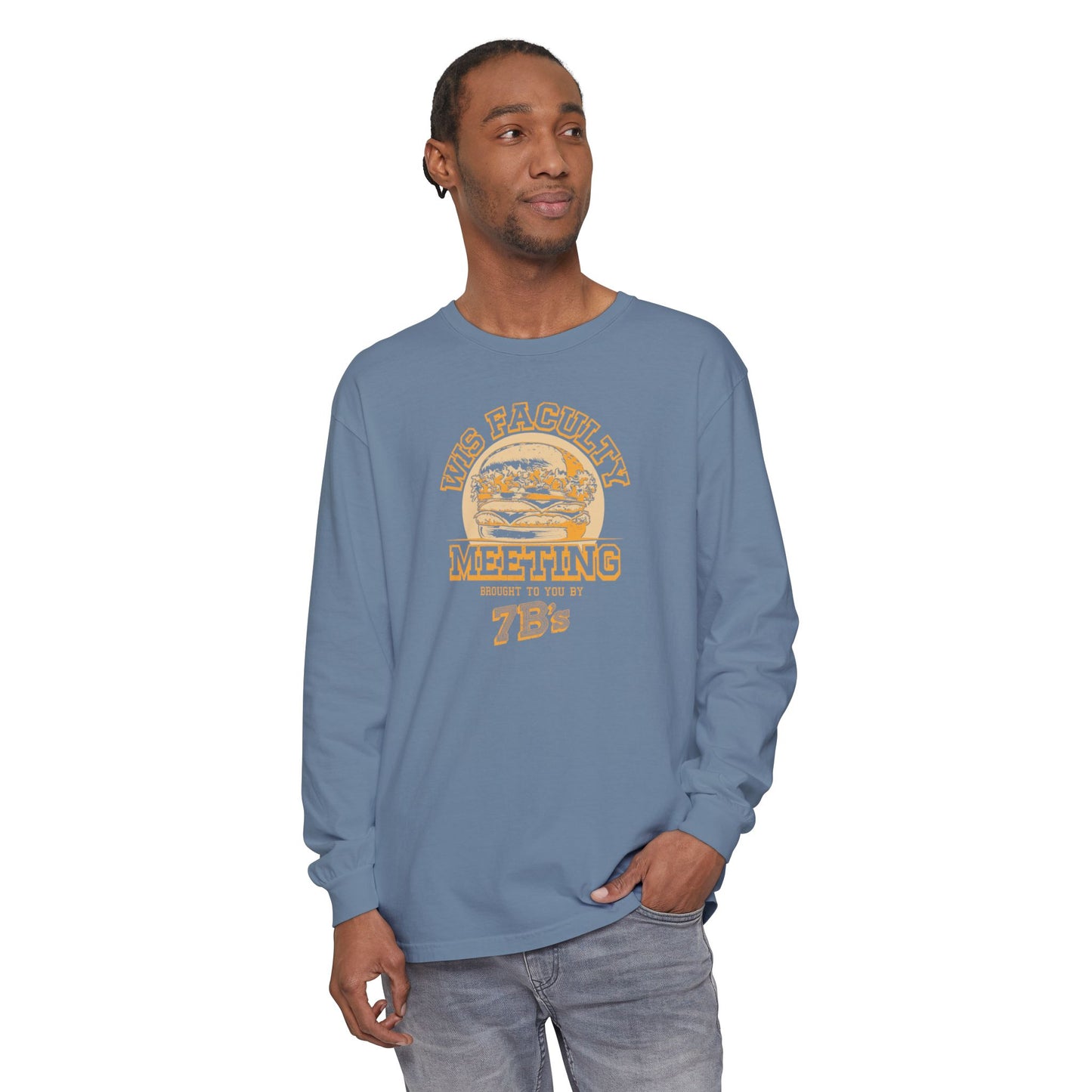 WIS "FACULTY MEETING" UNISEX PREMIUM LONG SLEEVE TEE