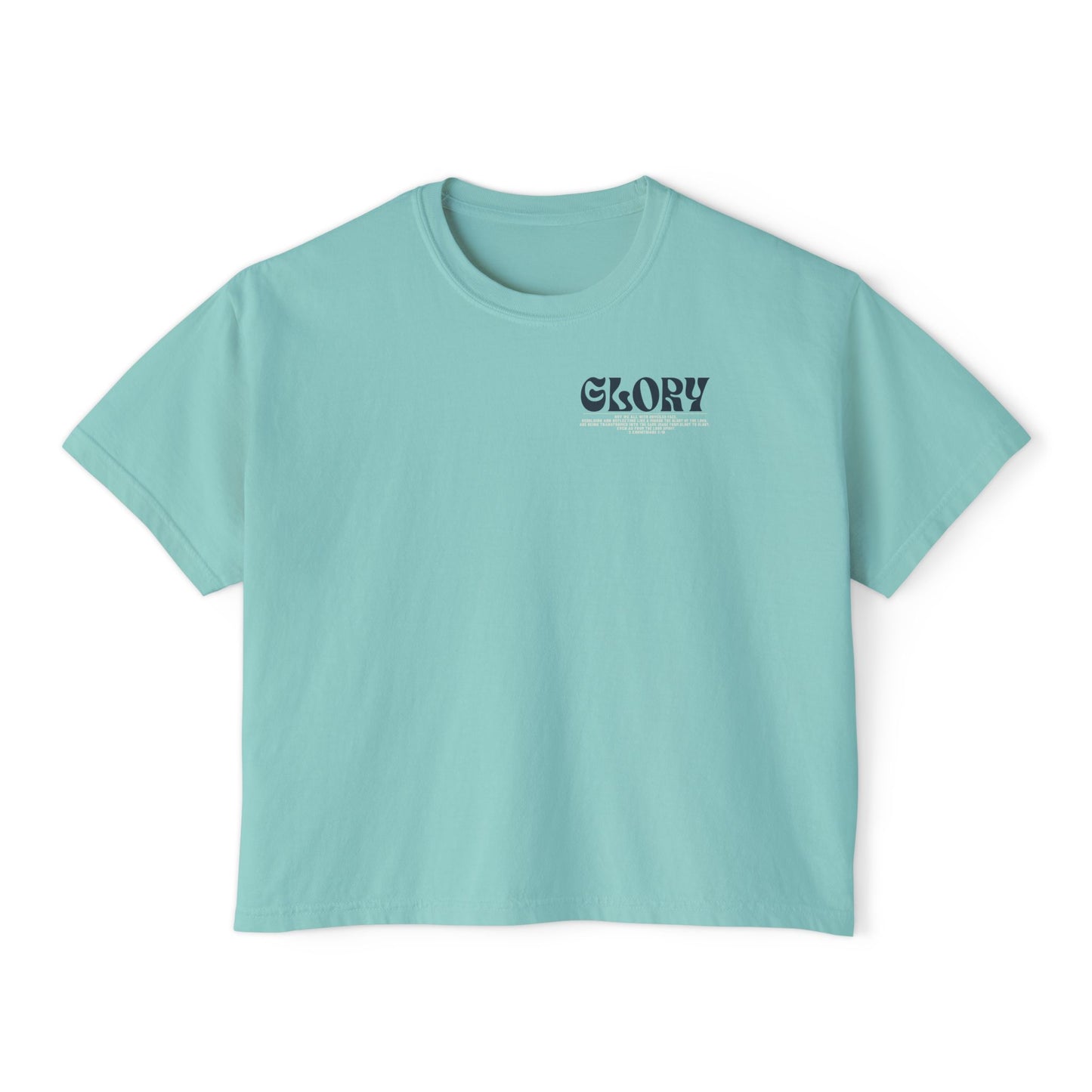 "GLORY" WOMENS PREMIUM BOXY TEE
