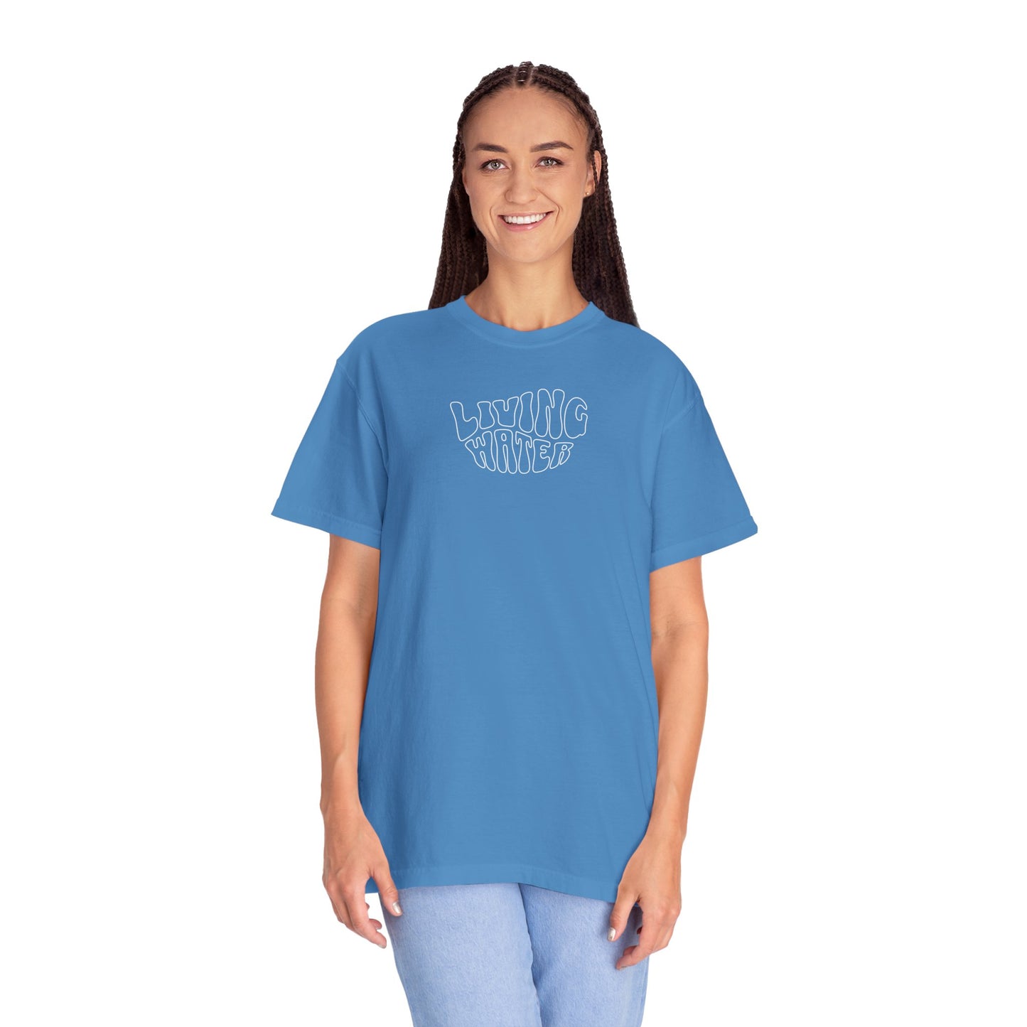 "LIVING WATER" UNISEX PREMIUM TEE