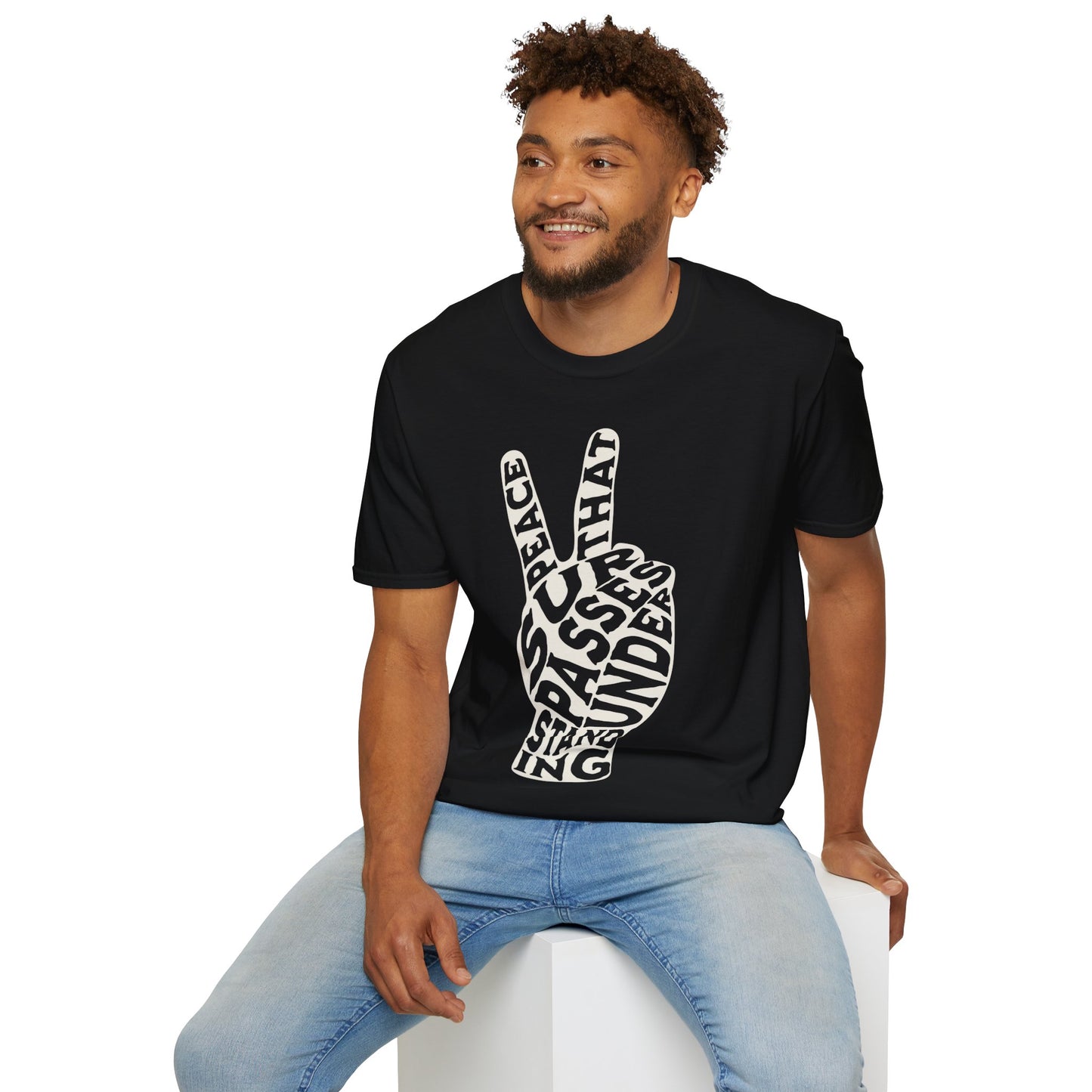 "Peace" Unisex Softstyle Tee