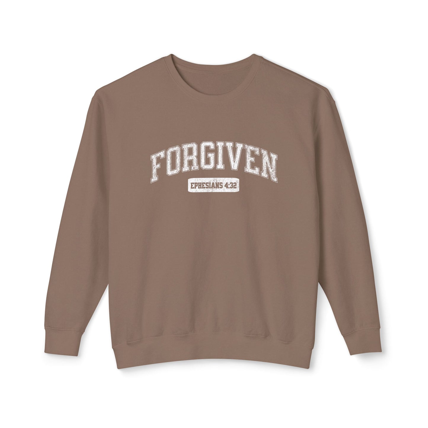 "FORGIVEN" VARSITY UNISEX PREMIUM SWEATSHIRT