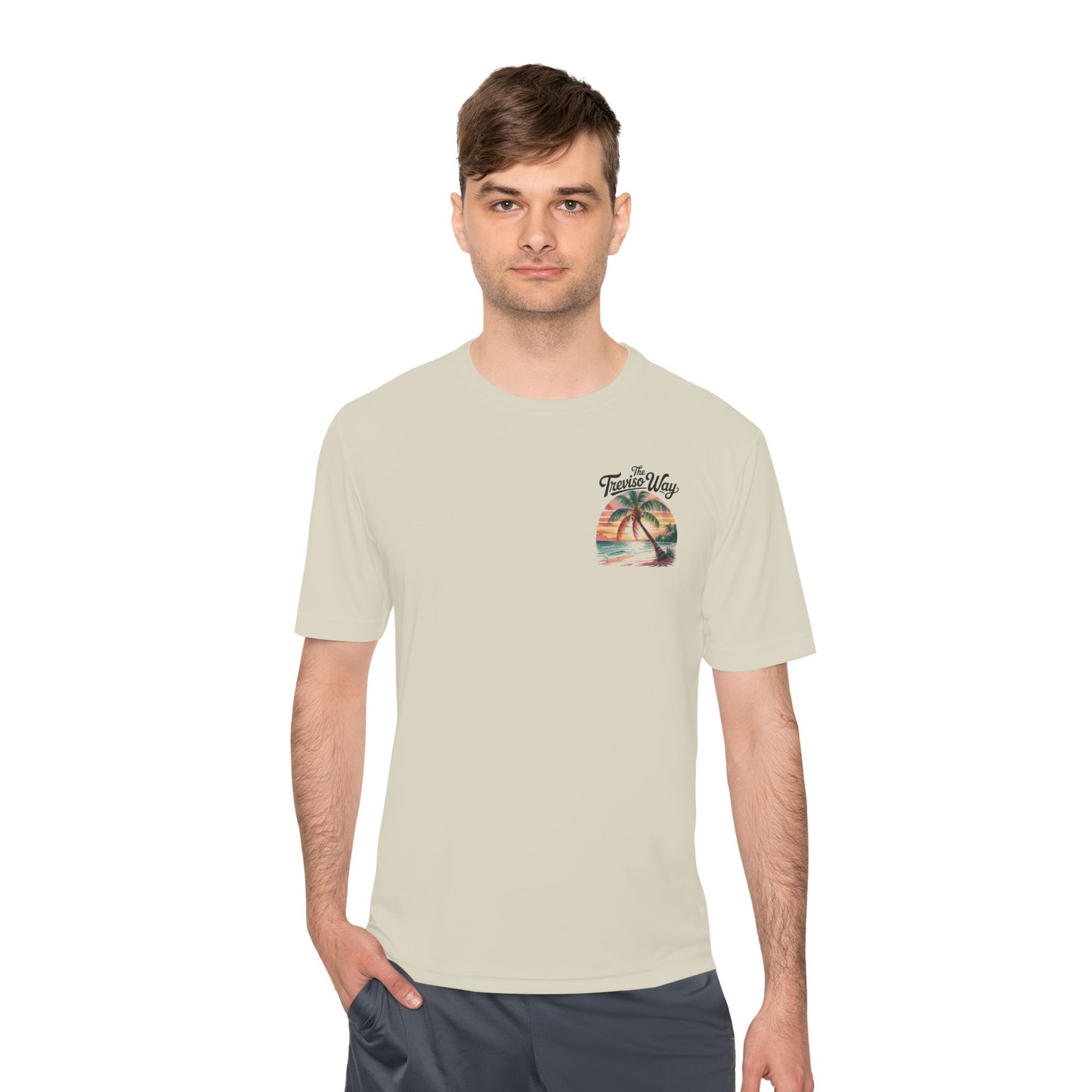 "Wasting Away the Treviso Way" Unisex Moisture Wicking Tee