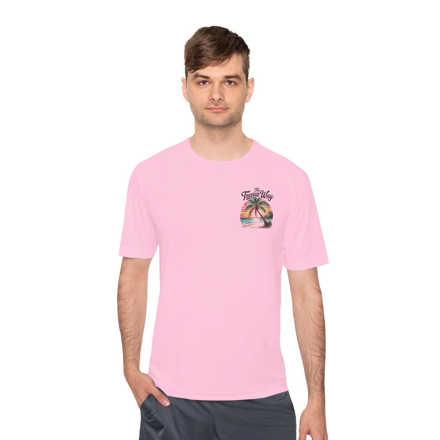 "Wasting Away the Treviso Way" Unisex Moisture Wicking Tee