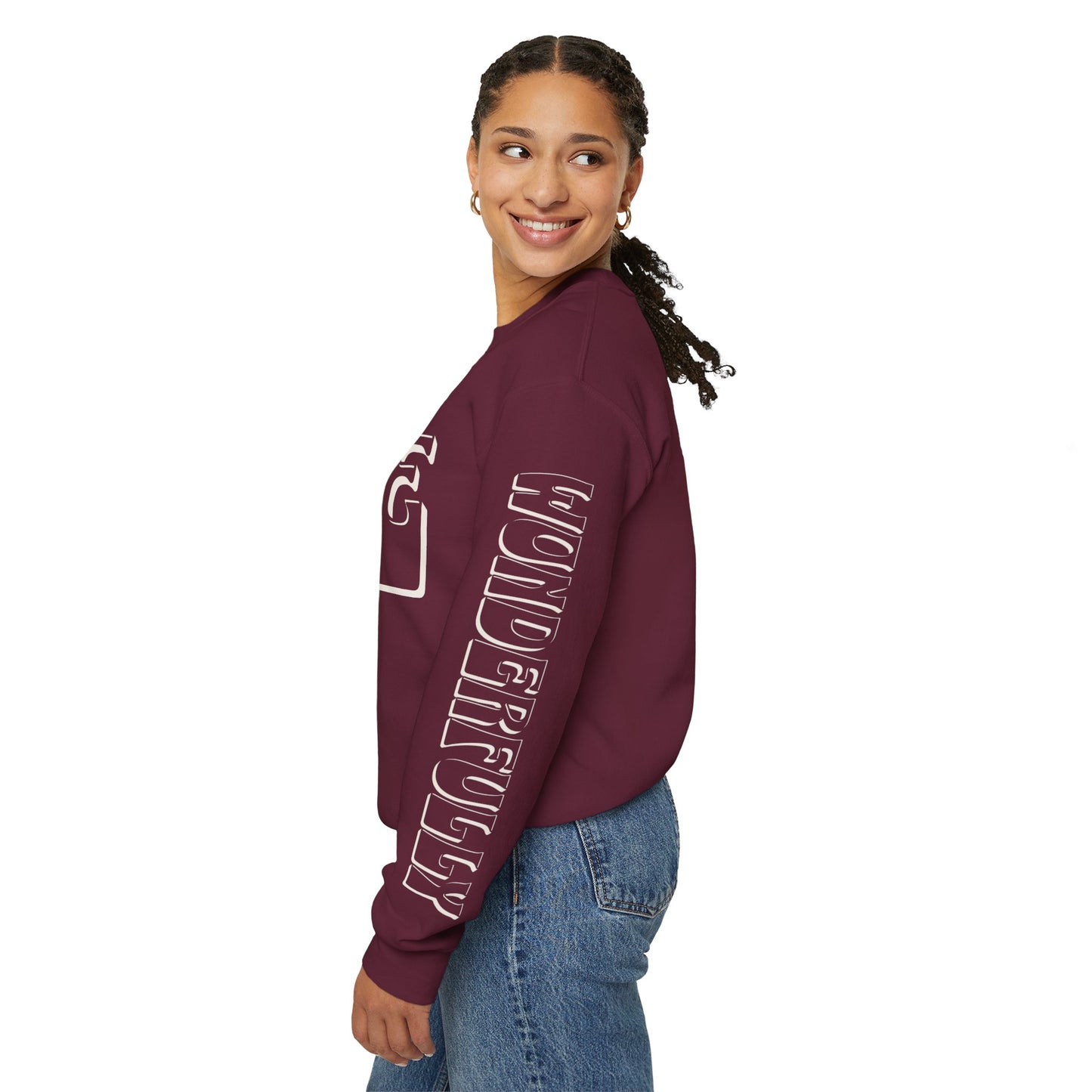 "Fearfully Wonderfully Made" Adult Crewneck Sweatshirt