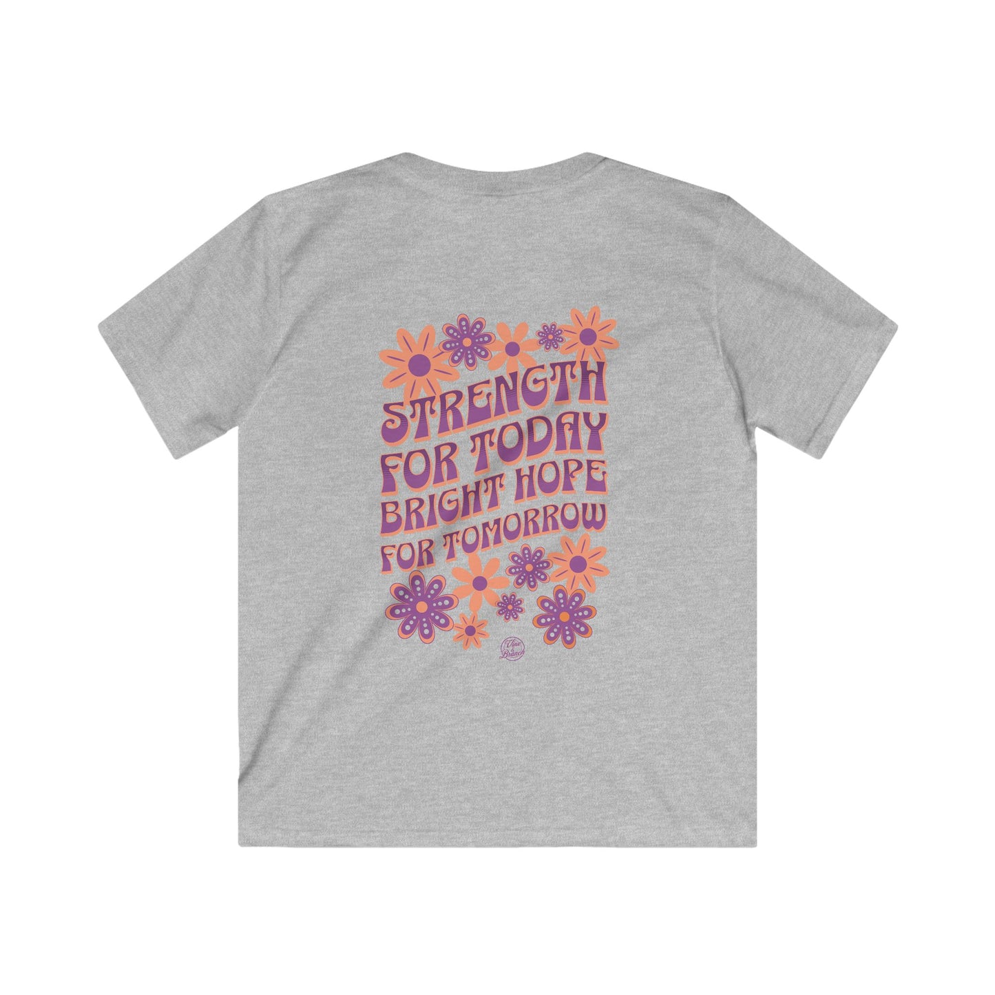 "Strength & Bright Hope" Kids Softstyle Tee