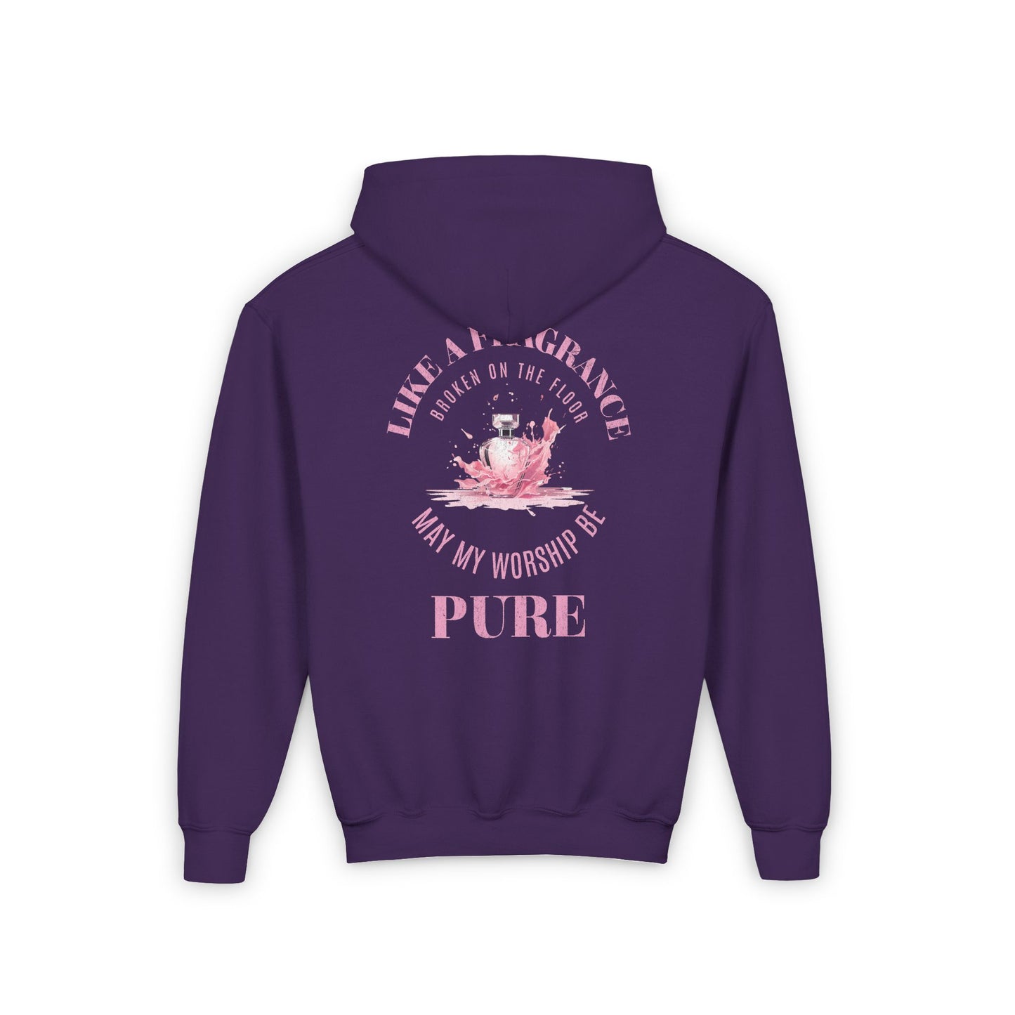 "Pure Worship" Kids Heavy Weight Hoodie