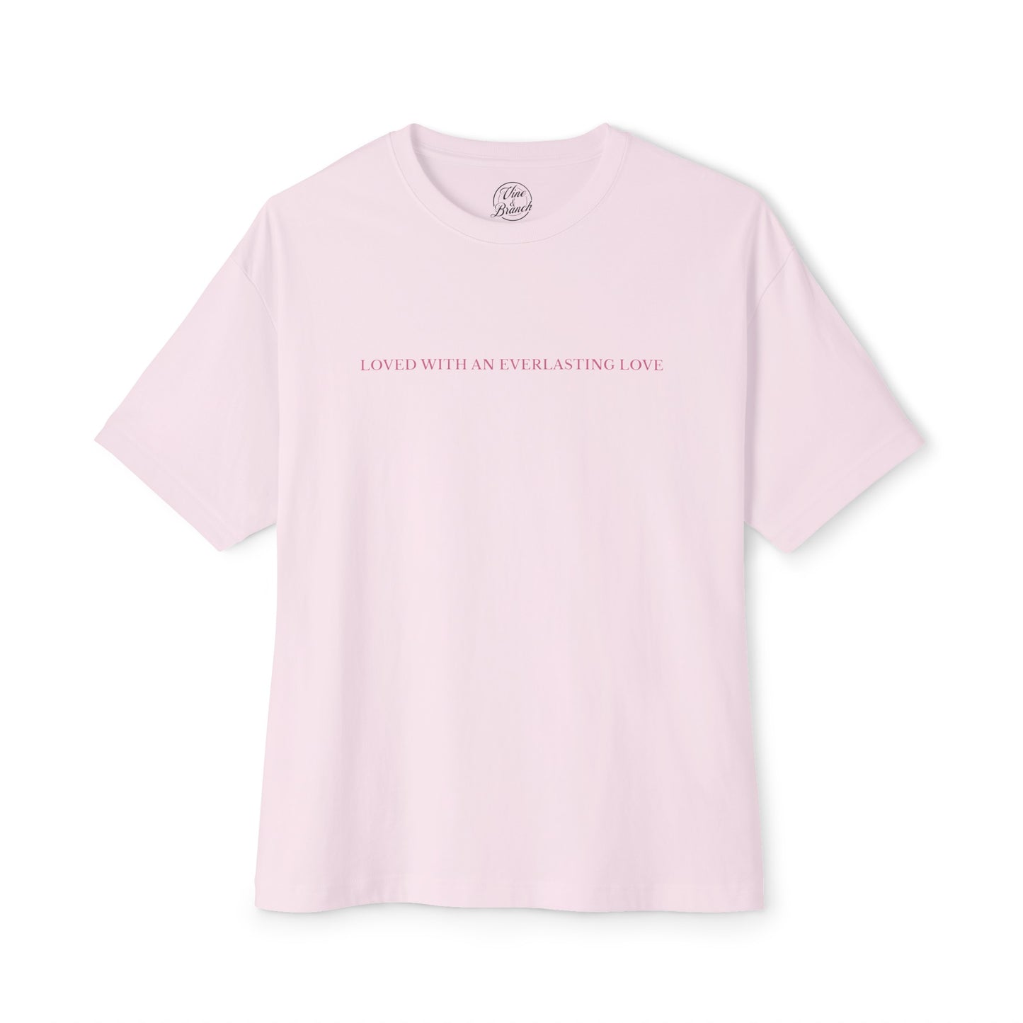 "Everlasting Love" Adult Unisex Oversized Boxy Tee