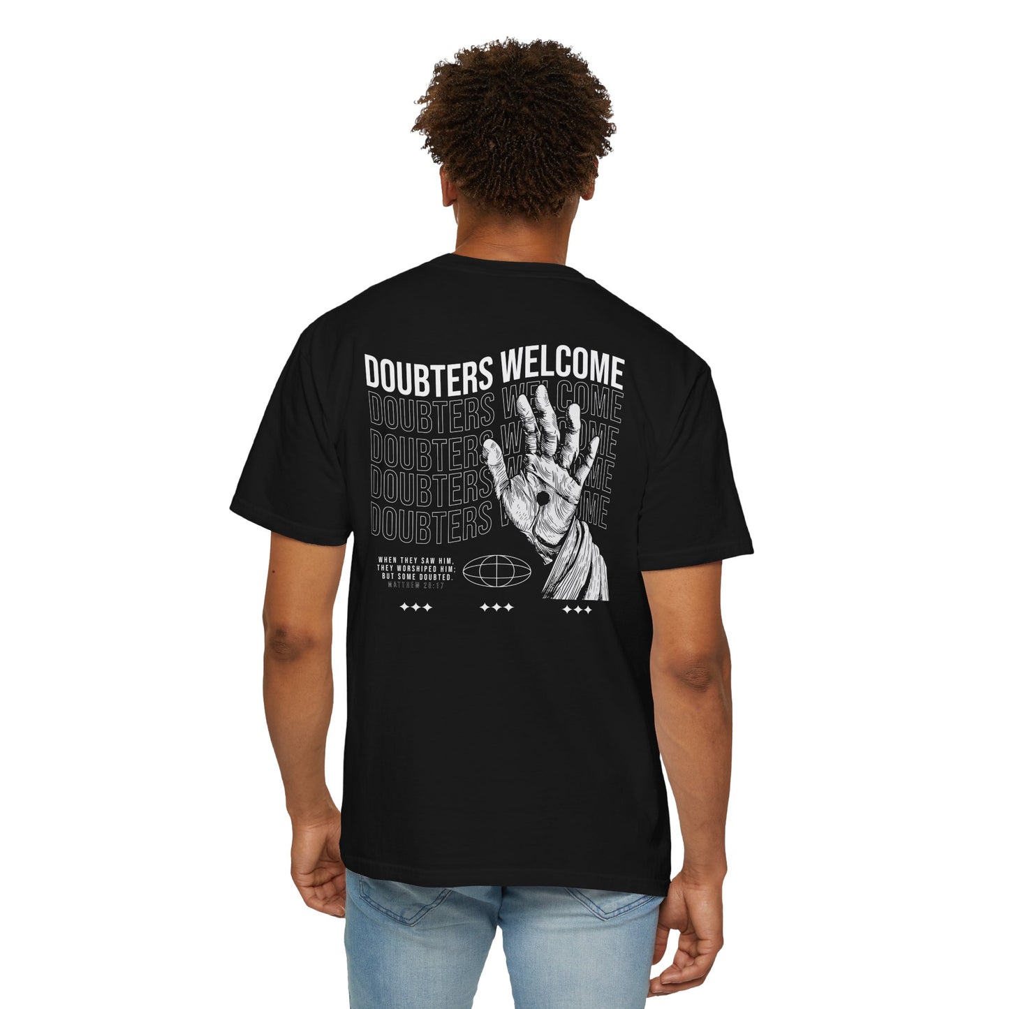"DOUBTERS WELCOME" UNISEX PREMIUM TEE