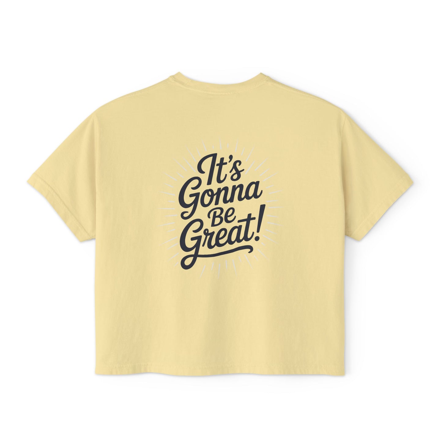 WIS "IT'S GONNA BE GREAT!" PREMIUM WOMEN'S BOXY TEE