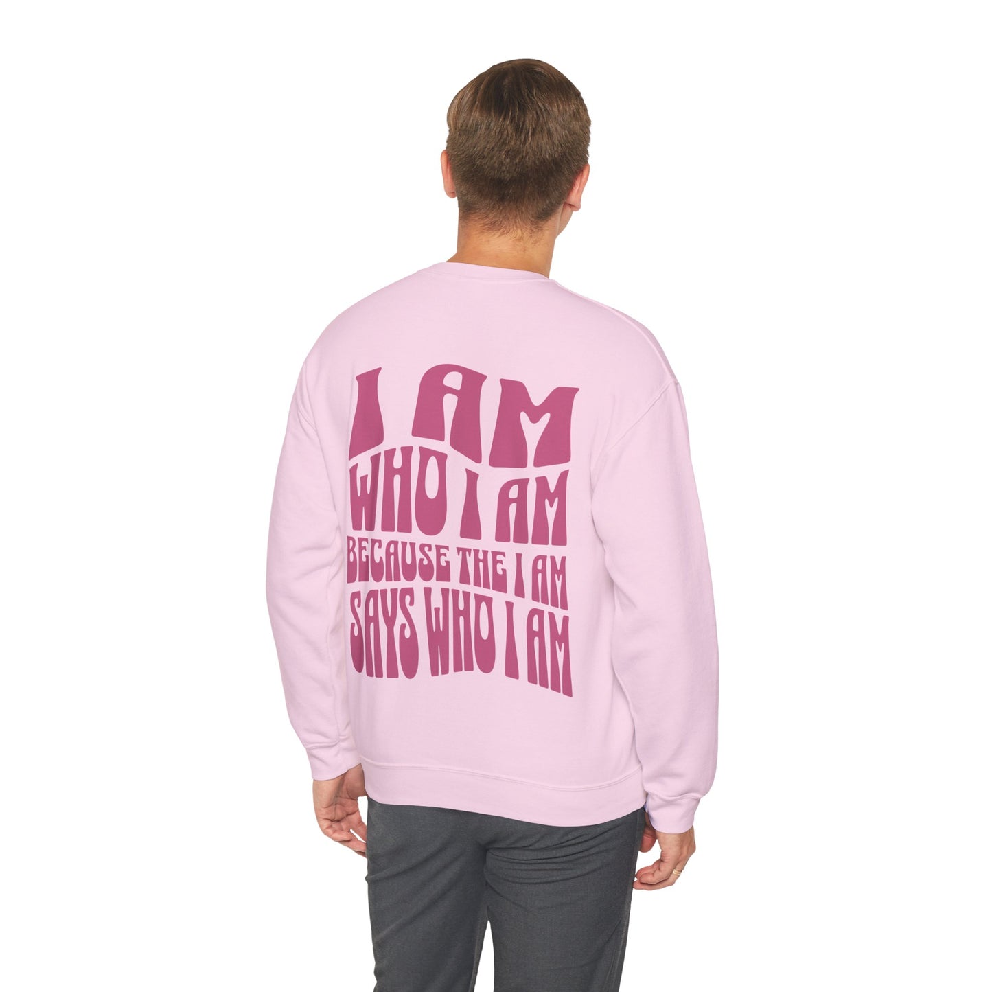 "I Am Who I Am" Adult Crewneck Sweatshirt