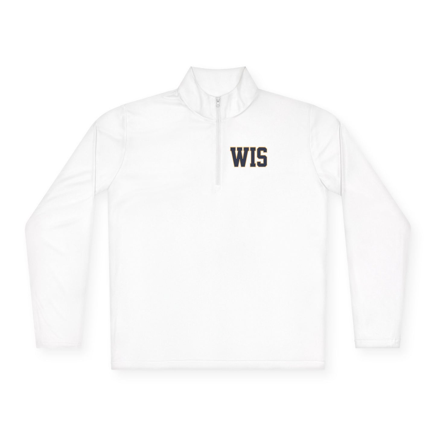 WIS "IT'S GONNA BE GREAT!" QUARTER ZIP MOISTURE WICKING PULLOVER