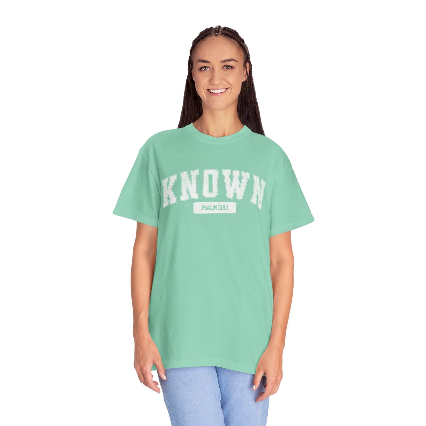 VARSITY "KNOWN" UNISEX PREMIUM TEE