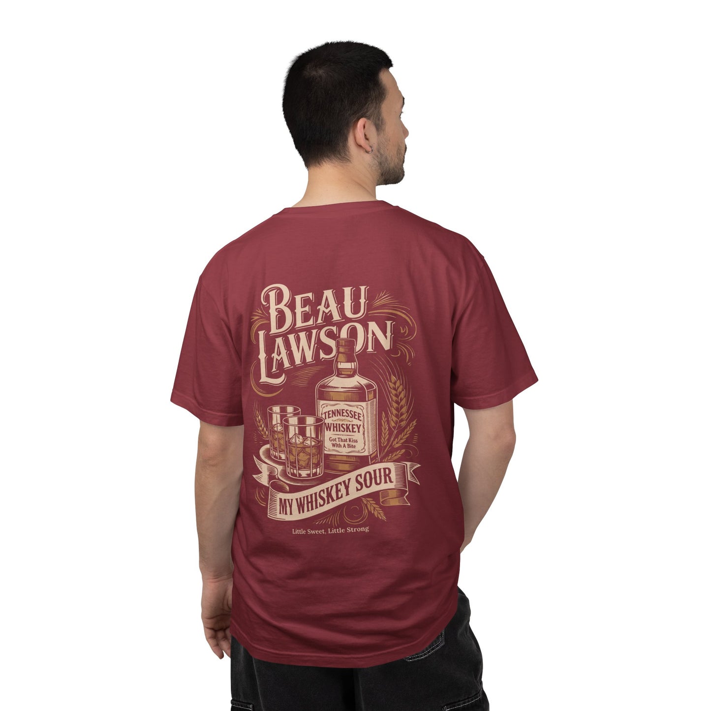 Beau Lawson "My Whiskey Sour" Western Unisex Garment-Dyed T-shirt