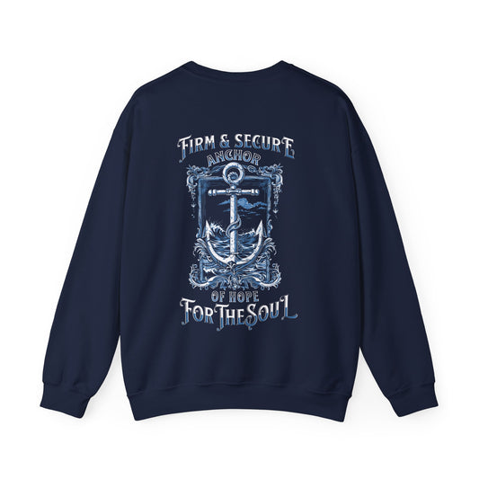 "Anchor for the Soul" Adult Crewneck Sweatshirt