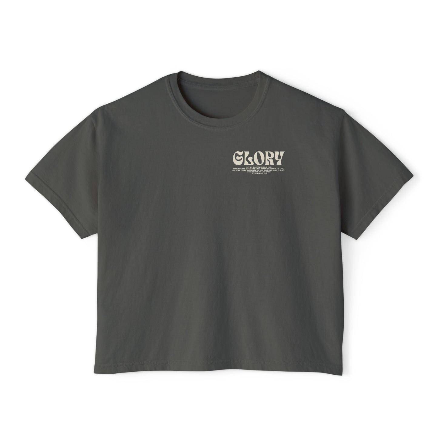 "GLORY" WOMENS PREMIUM BOXY TEE