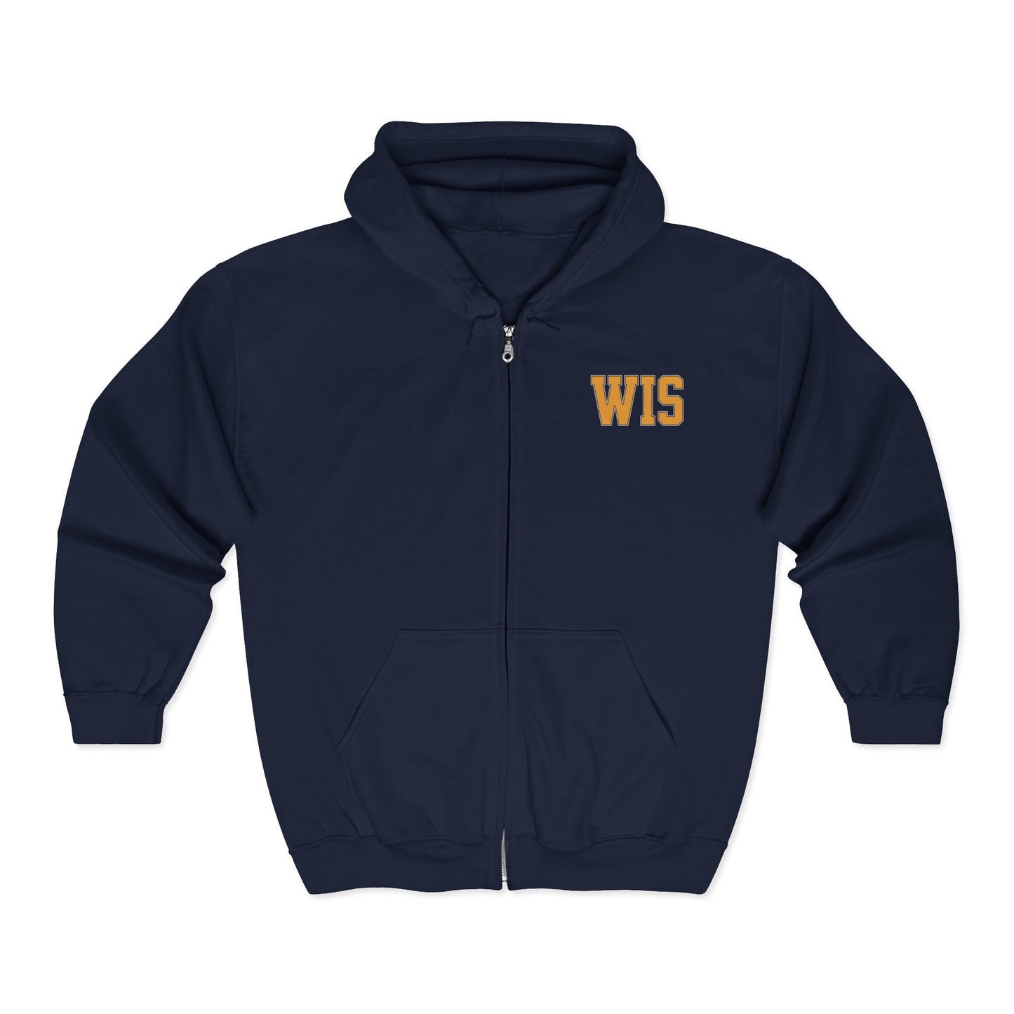 WIS "POLAR POSITIVE" UNISEX FULL ZIP HOODIE