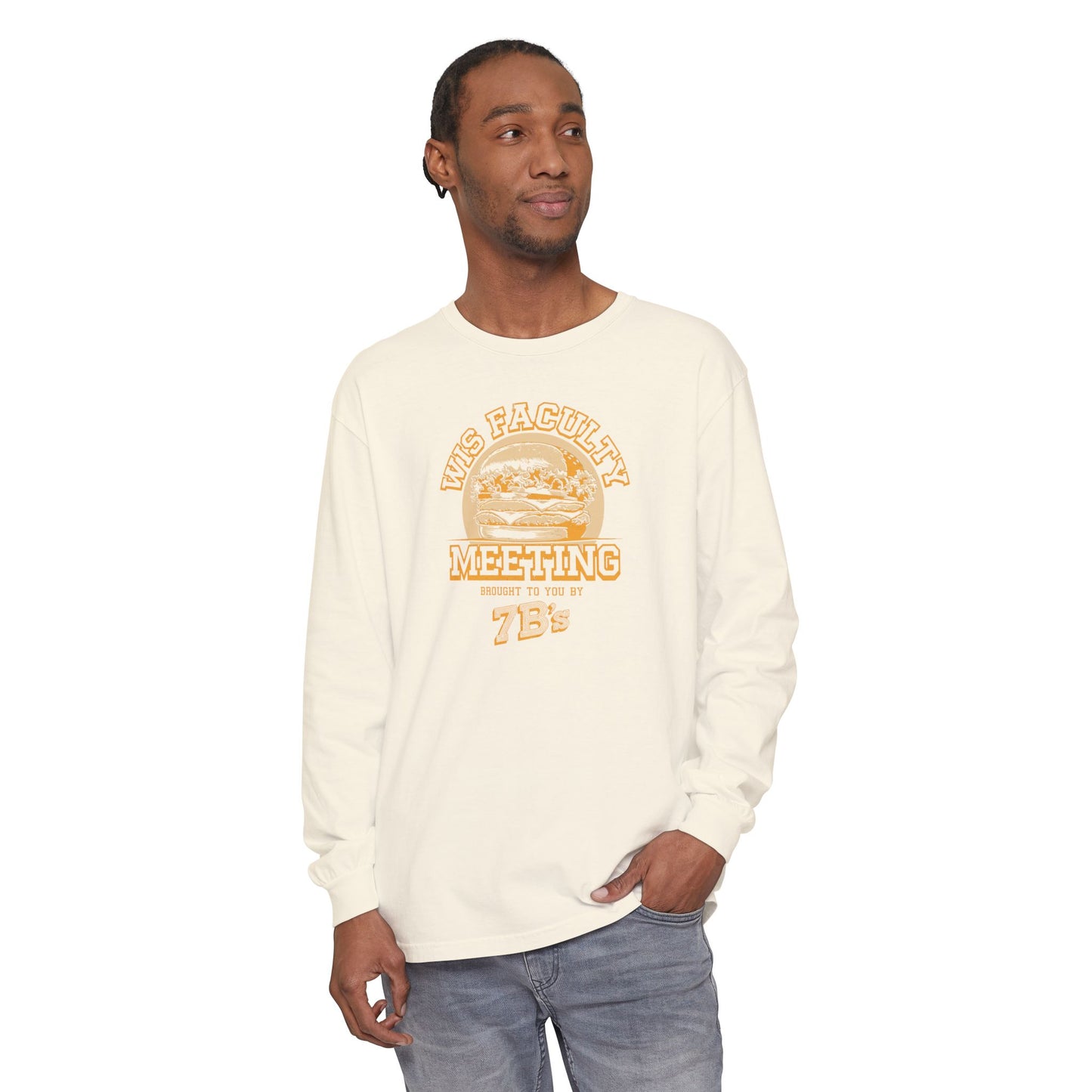 WIS "FACULTY MEETING" UNISEX PREMIUM LONG SLEEVE TEE