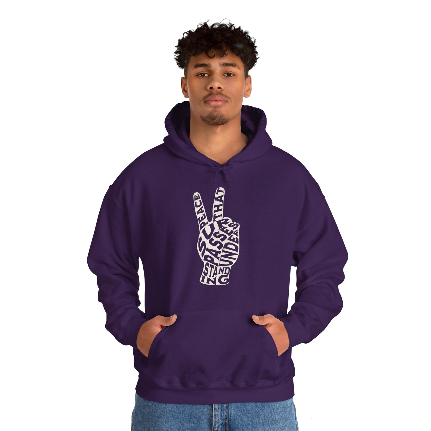 "Peace" Adult Unisex Hoodie