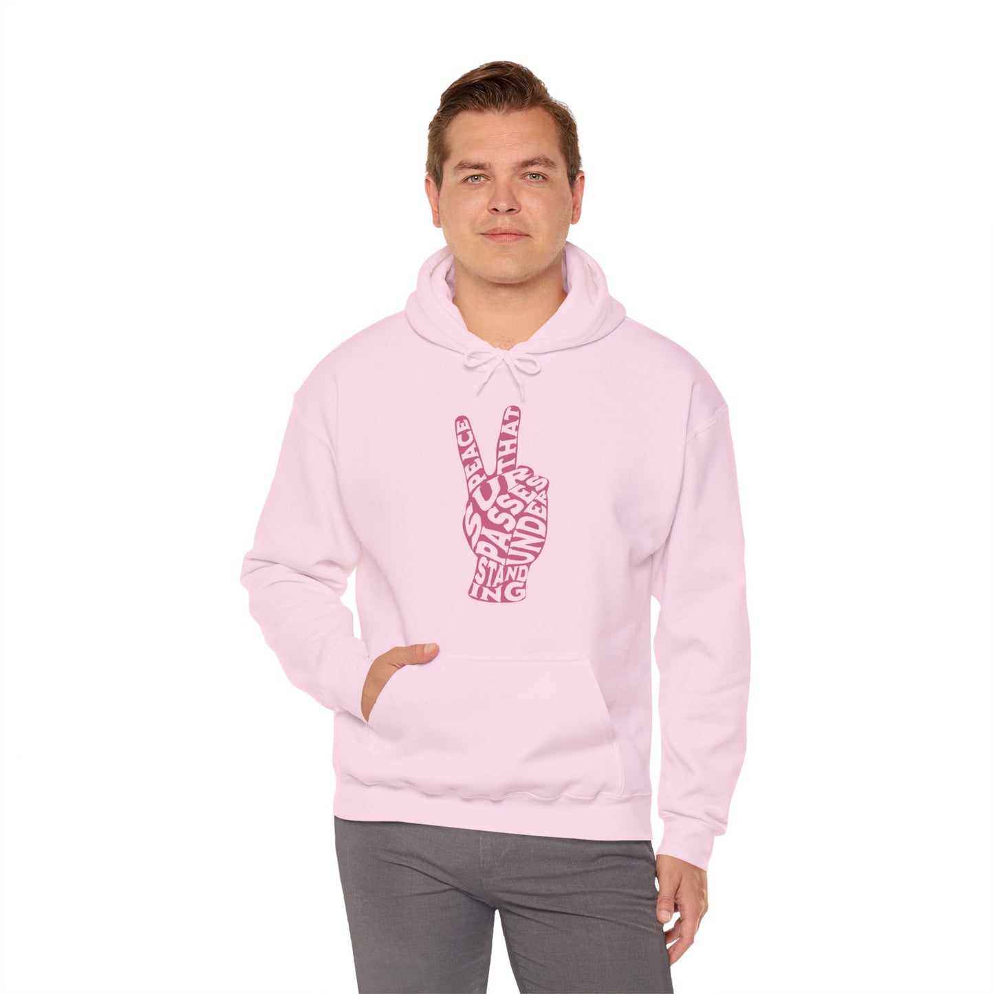 "Peace" Adult Unisex Hoodie