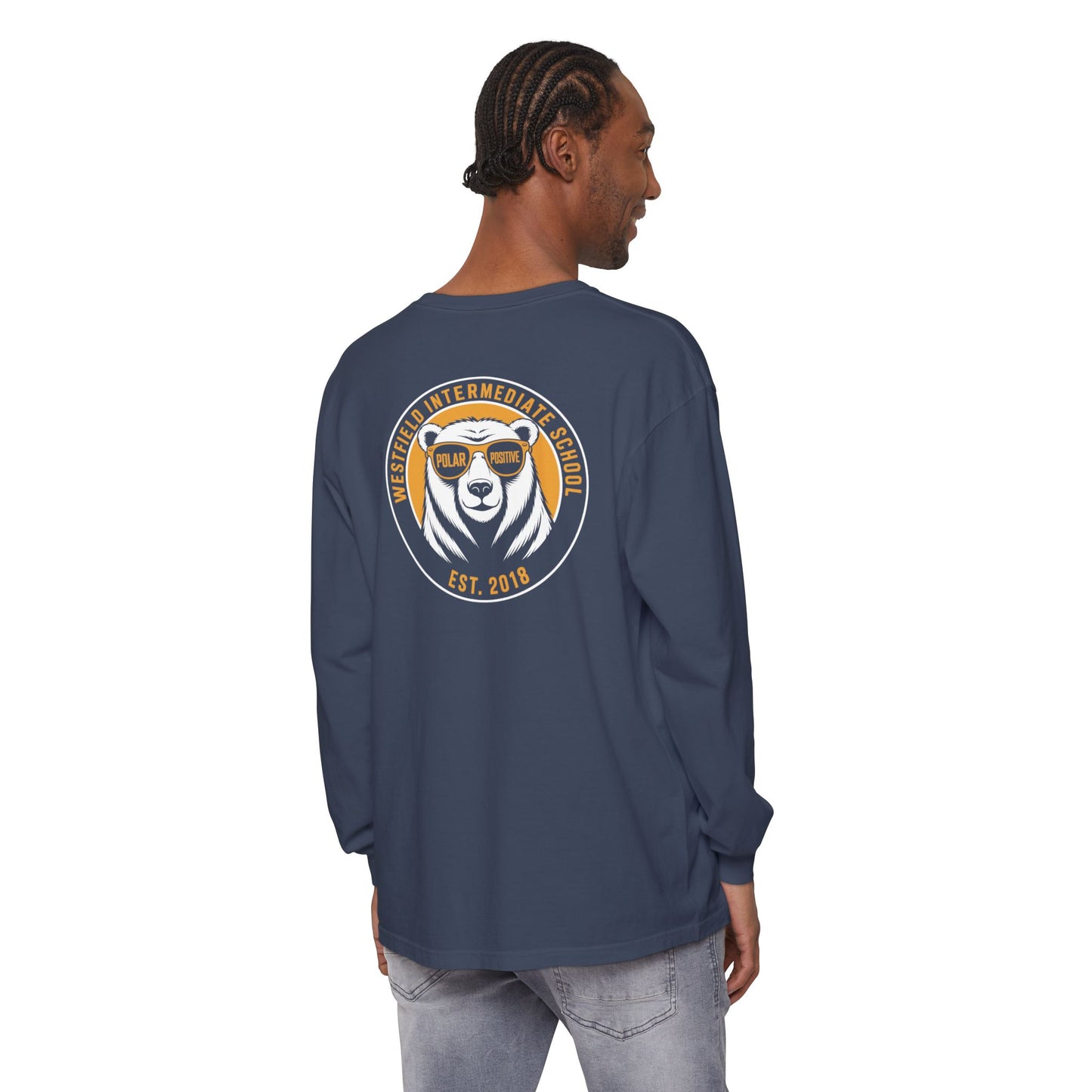 WIS "POLAR POSITIVE" UNISEX PREMIUM LONG SLEEVE TEE