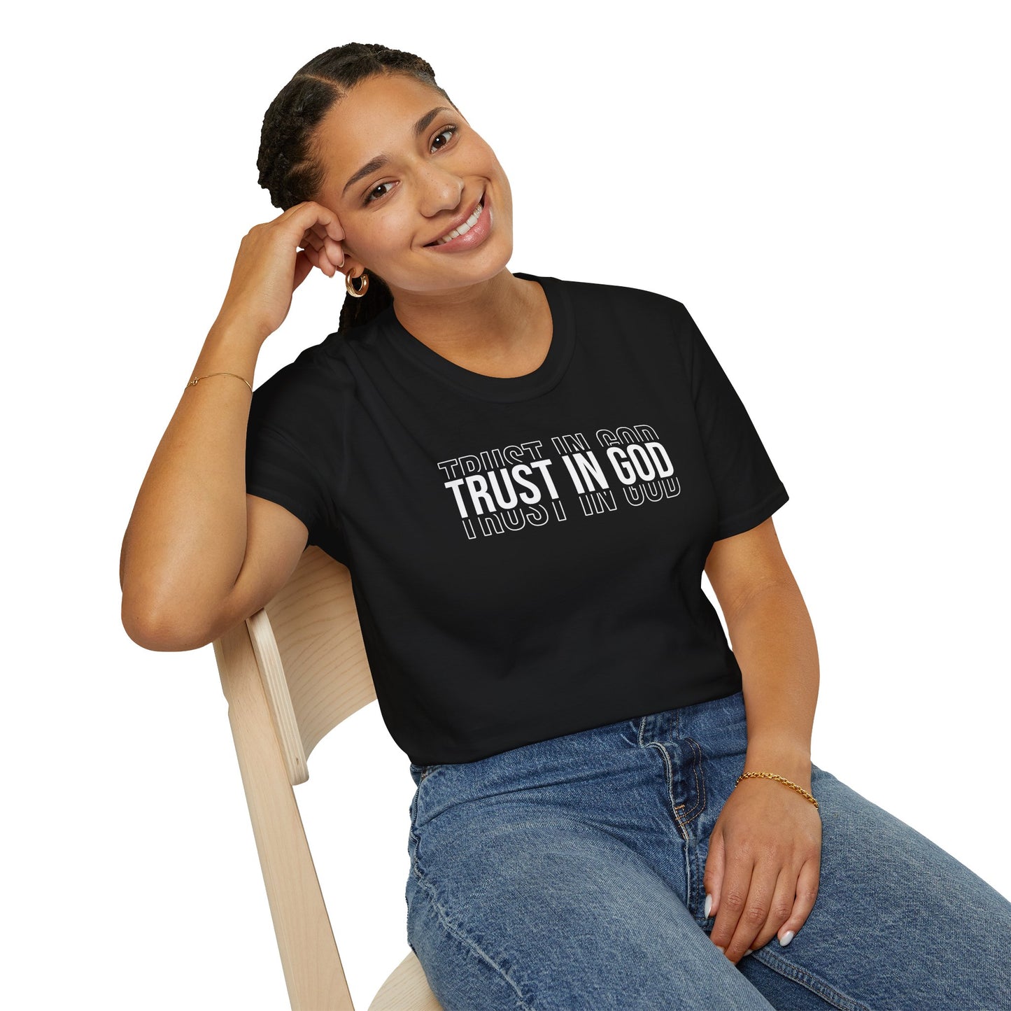 "Trust In God" Unisex Softstyle Tee