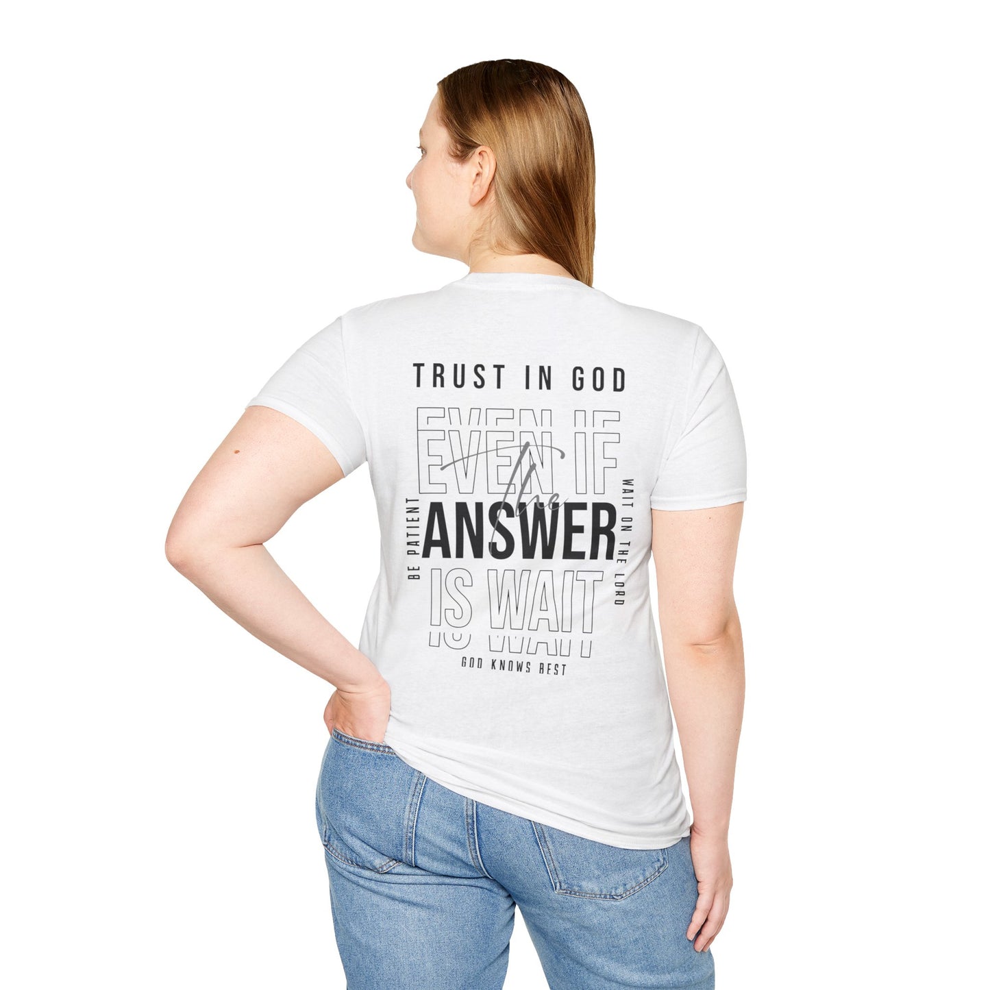 "Trust In God" Unisex Softstyle Tee