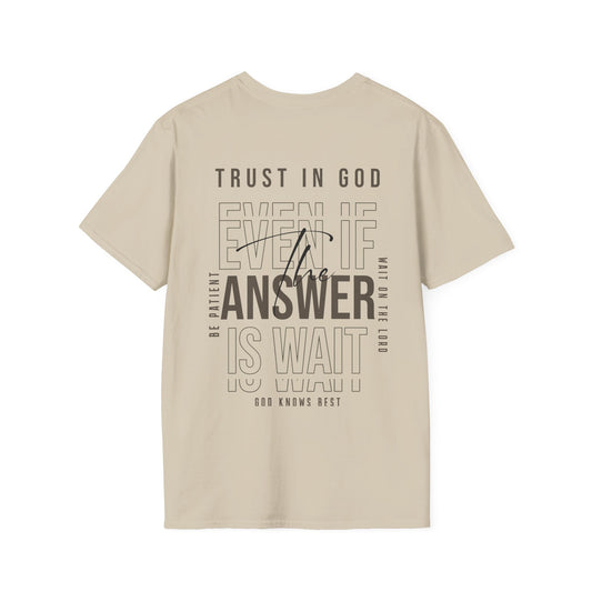 "Trust In God" Unisex Softstyle Tee