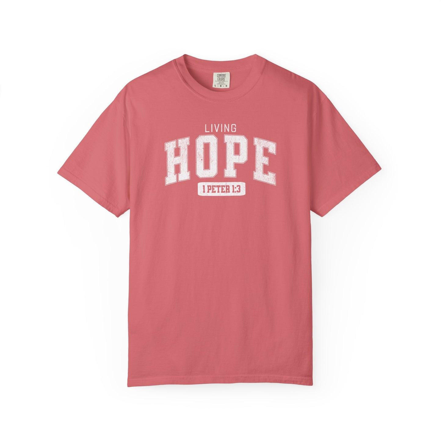 VARSITY "LIVING HOPE" UNISEX PREMIUM TEE