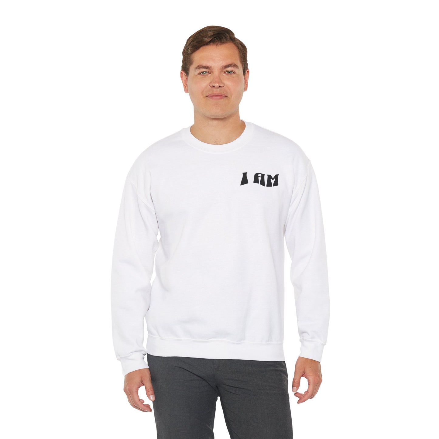 "I Am Who I Am" Adult Crewneck Sweatshirt