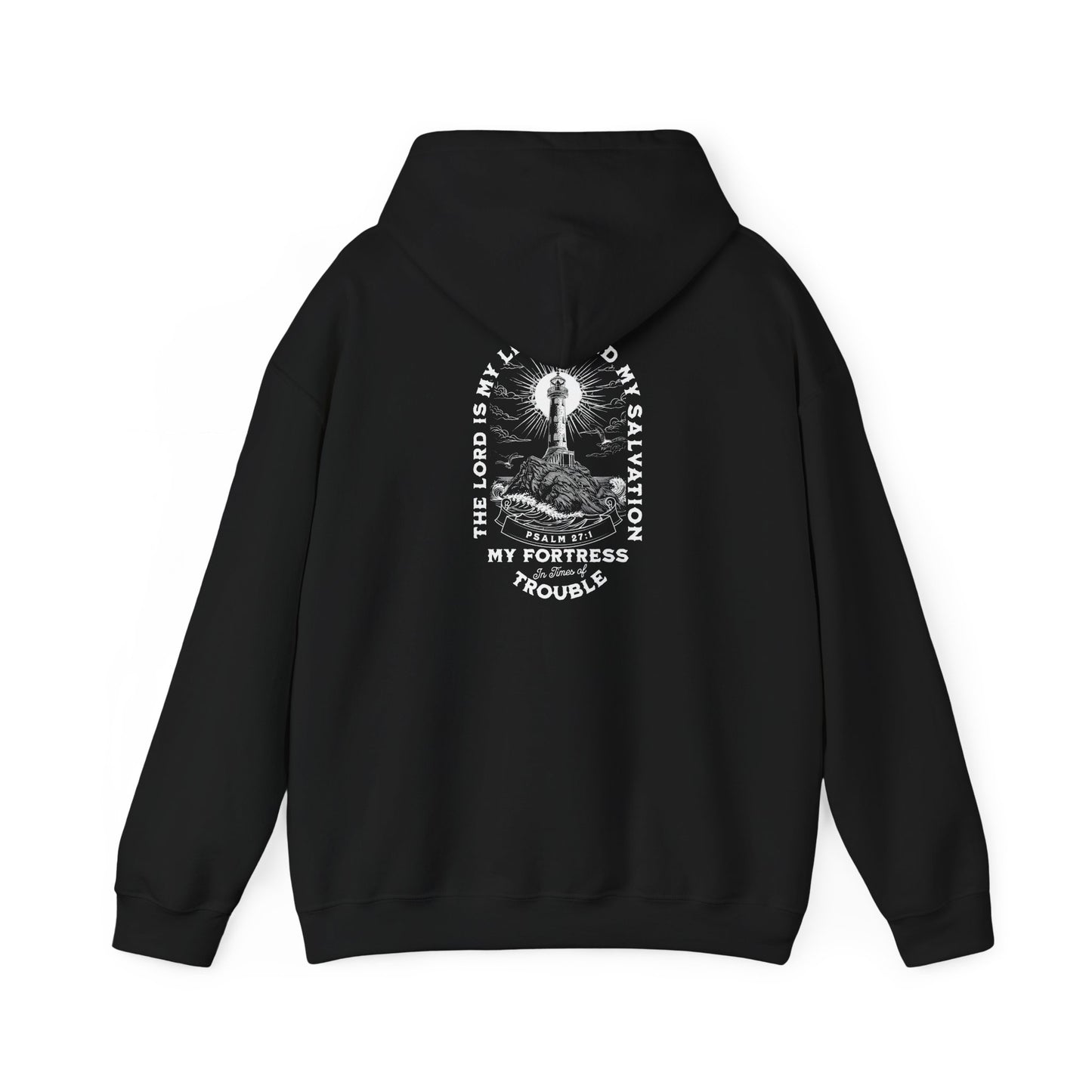 "Psalm 27:1" Adult Unisex Hoodie