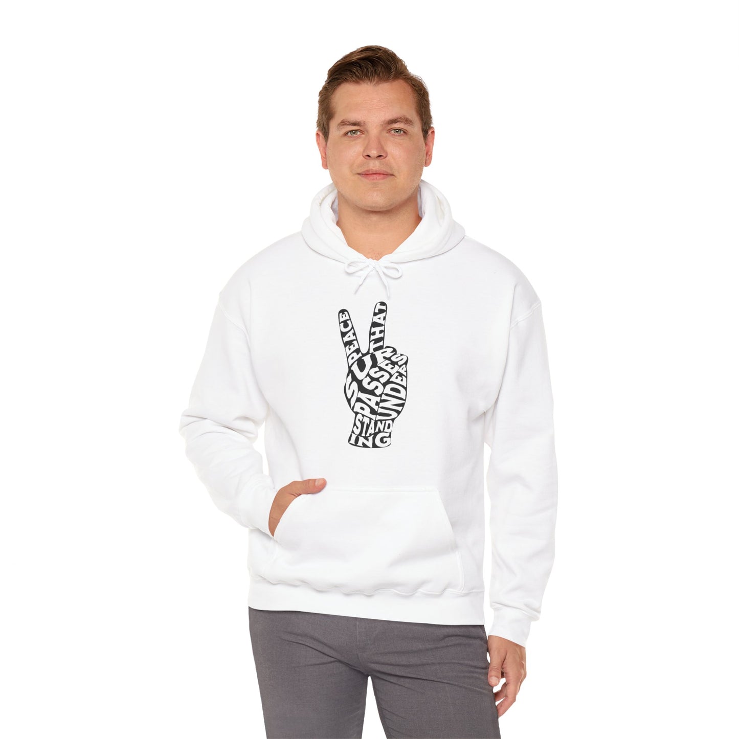 "Peace" Adult Unisex Hoodie