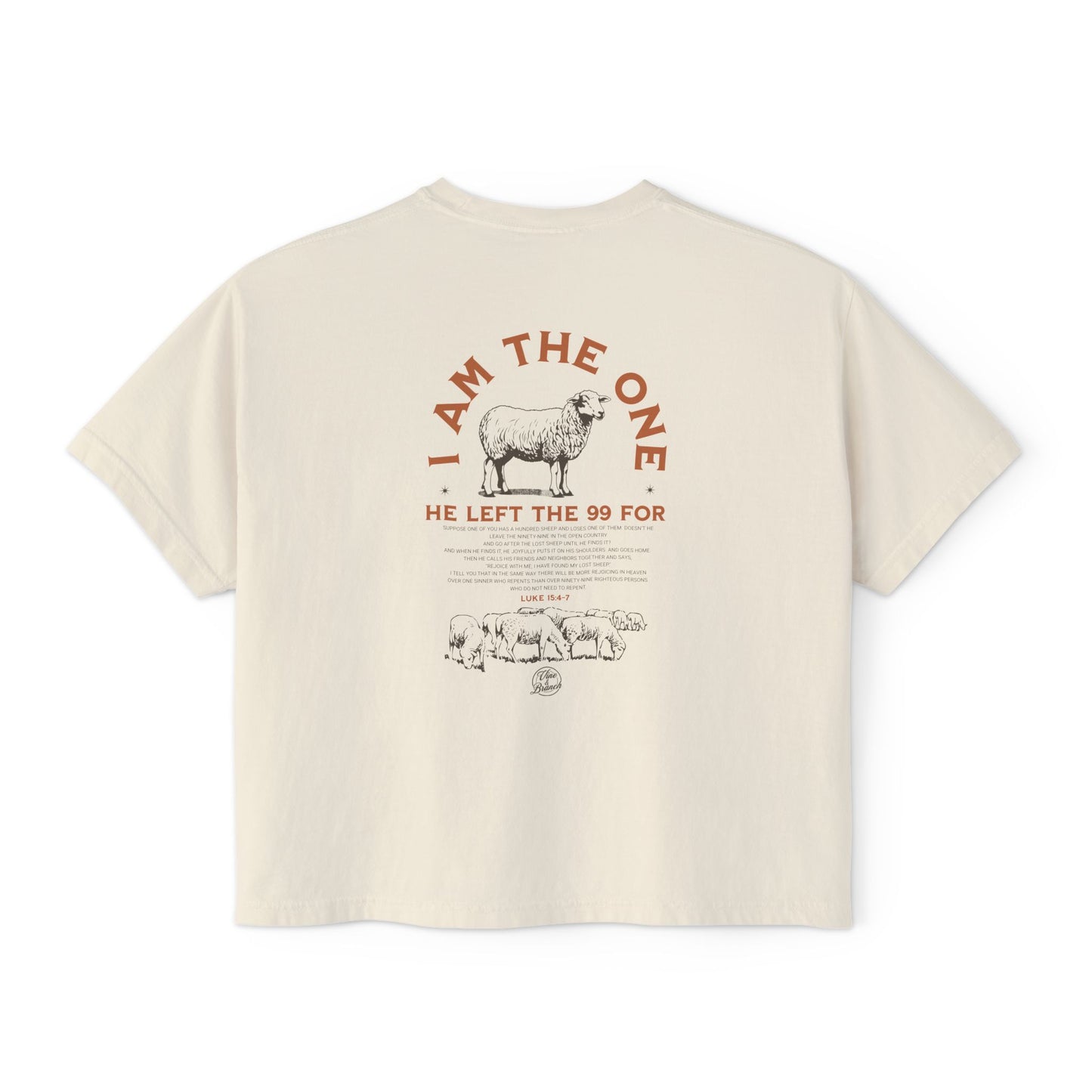 "I AM THE ONE" WOMEN'S BOXY TEE