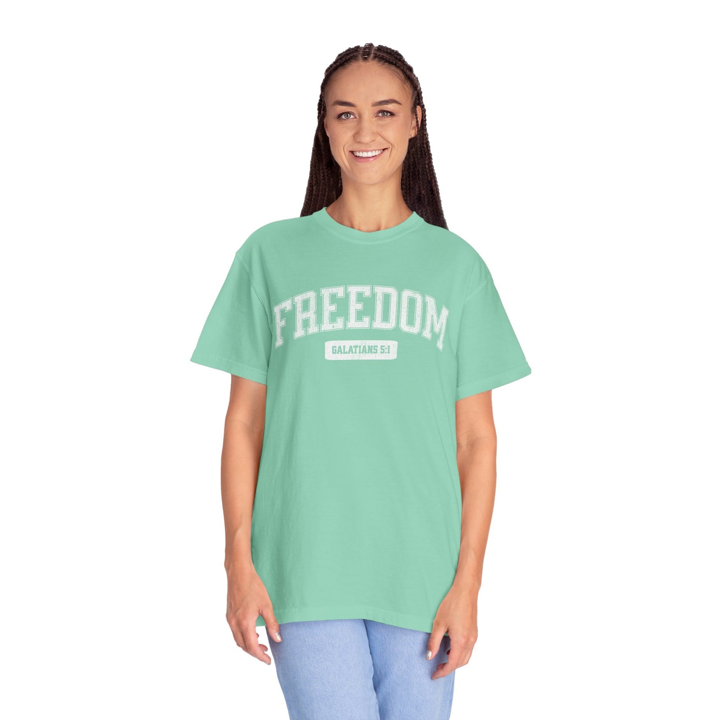 VARSITY "FREEDOM" UNISEX PREMIUM TEE