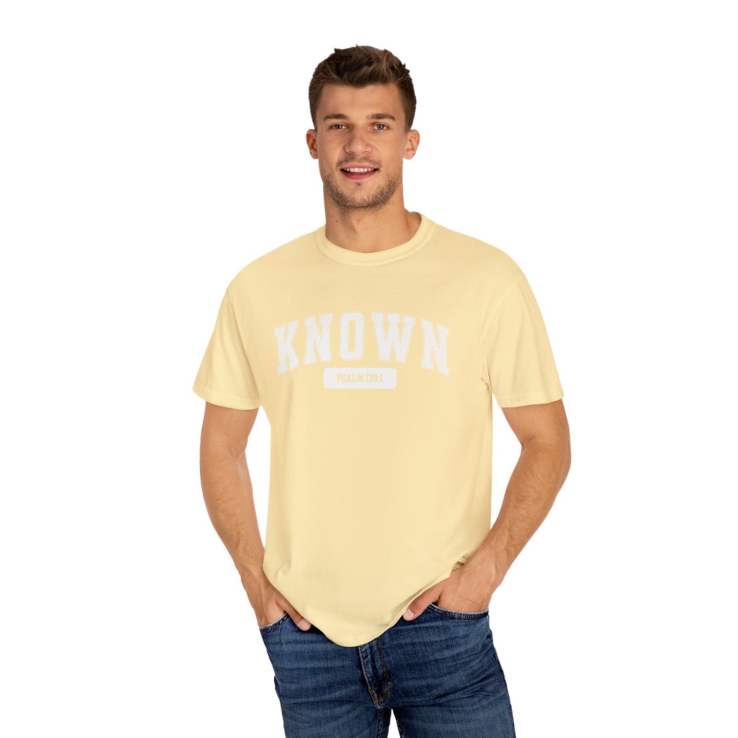 VARSITY "KNOWN" UNISEX PREMIUM TEE