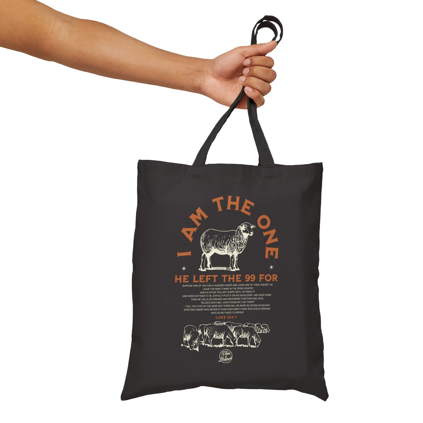 "I Am The One" Cotton Canvas Tote Bag