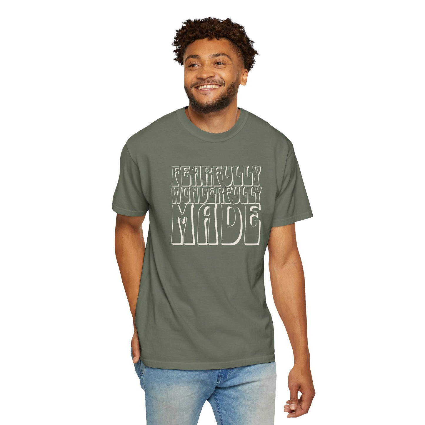 "FEARFULLY WONDERFULLY MADE" UNISEX PREMIUM TEE