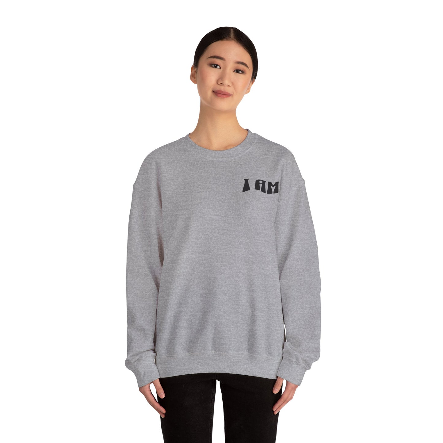 "I Am Who I Am" Adult Crewneck Sweatshirt