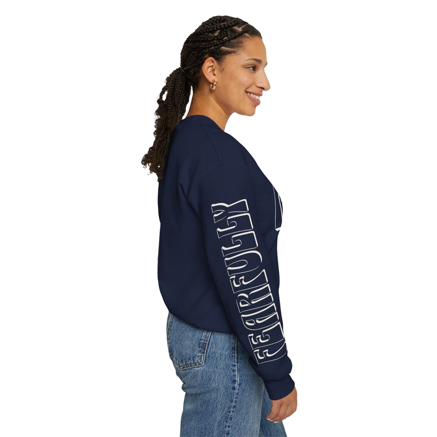 "Fearfully Wonderfully Made" Adult Crewneck Sweatshirt