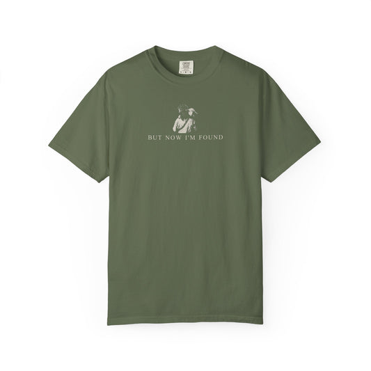 "But Now I'm Found" Adult Comfort Colors Tee