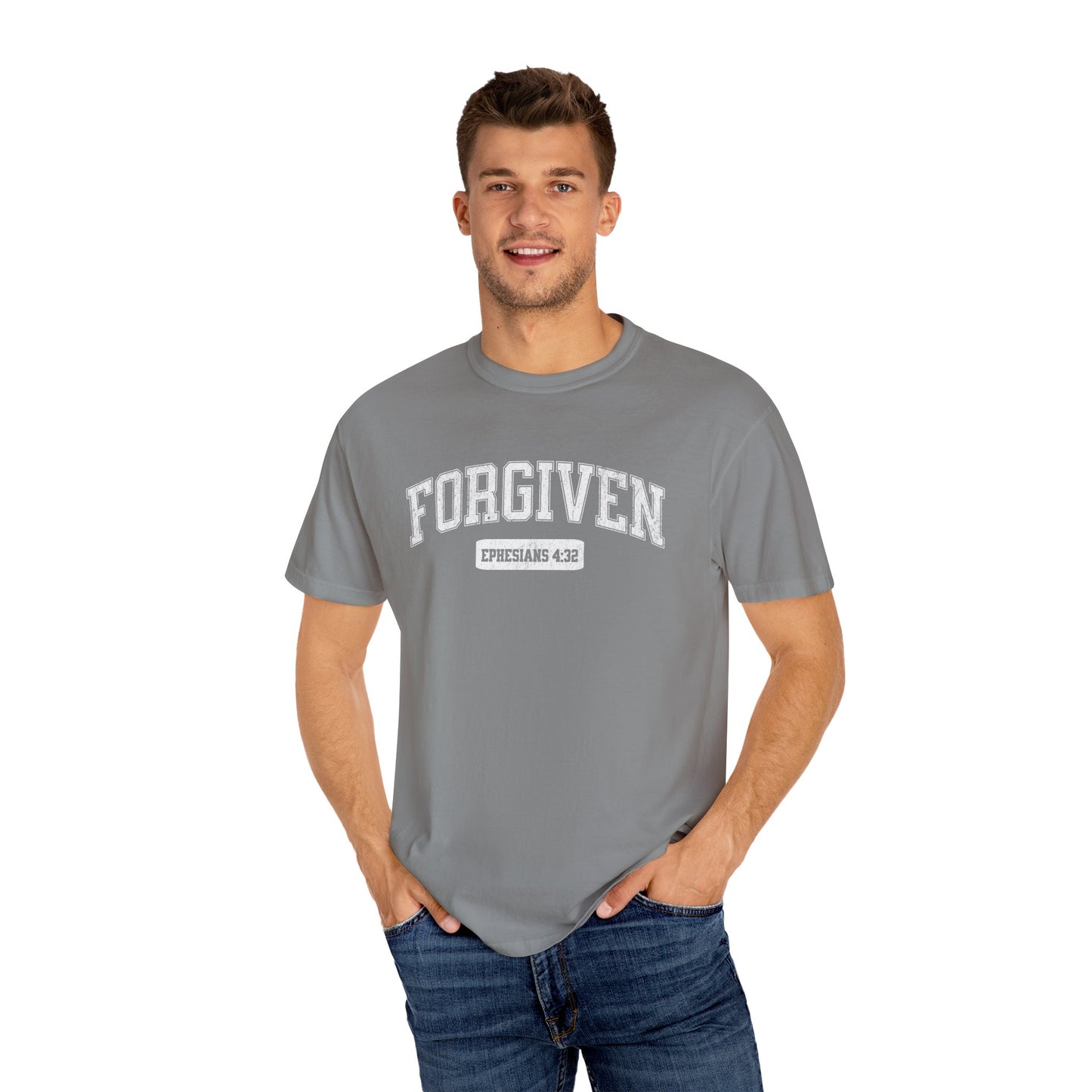 VARSITY "FORGIVEN" UNISEX PREMIUM TEE