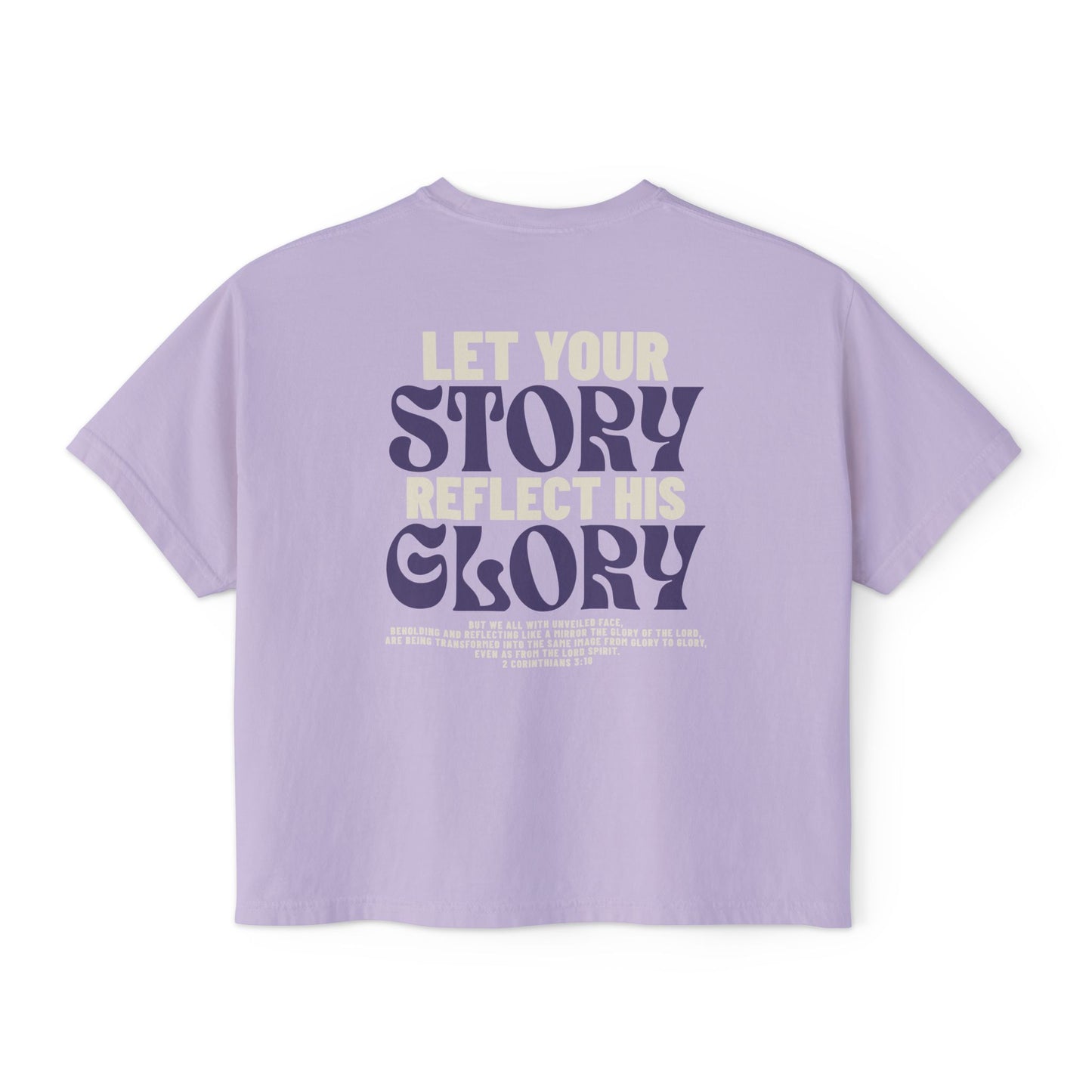 "GLORY" WOMENS PREMIUM BOXY TEE
