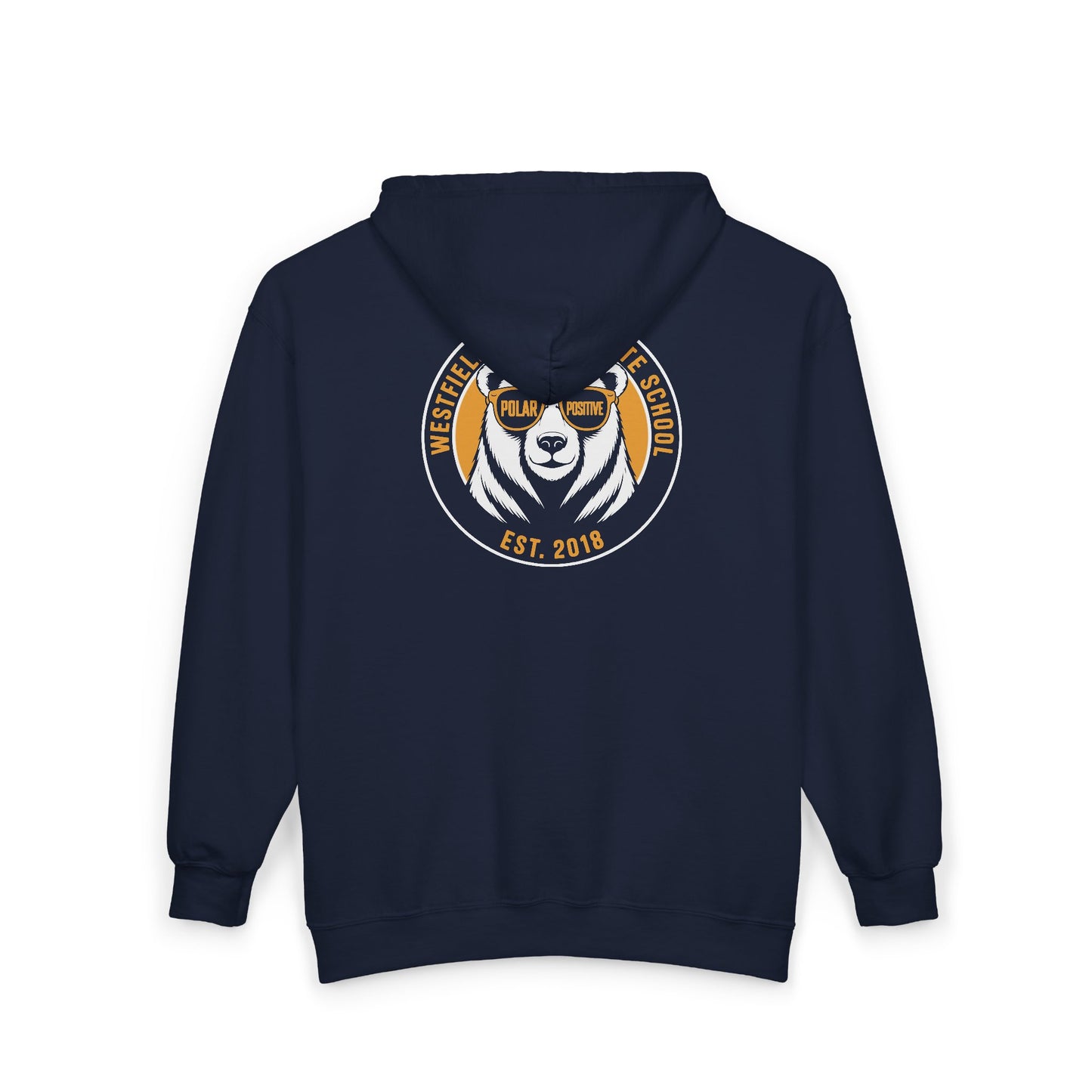 WIS "POLAR POSITIVE" UNISEX FULL ZIP HOODIE