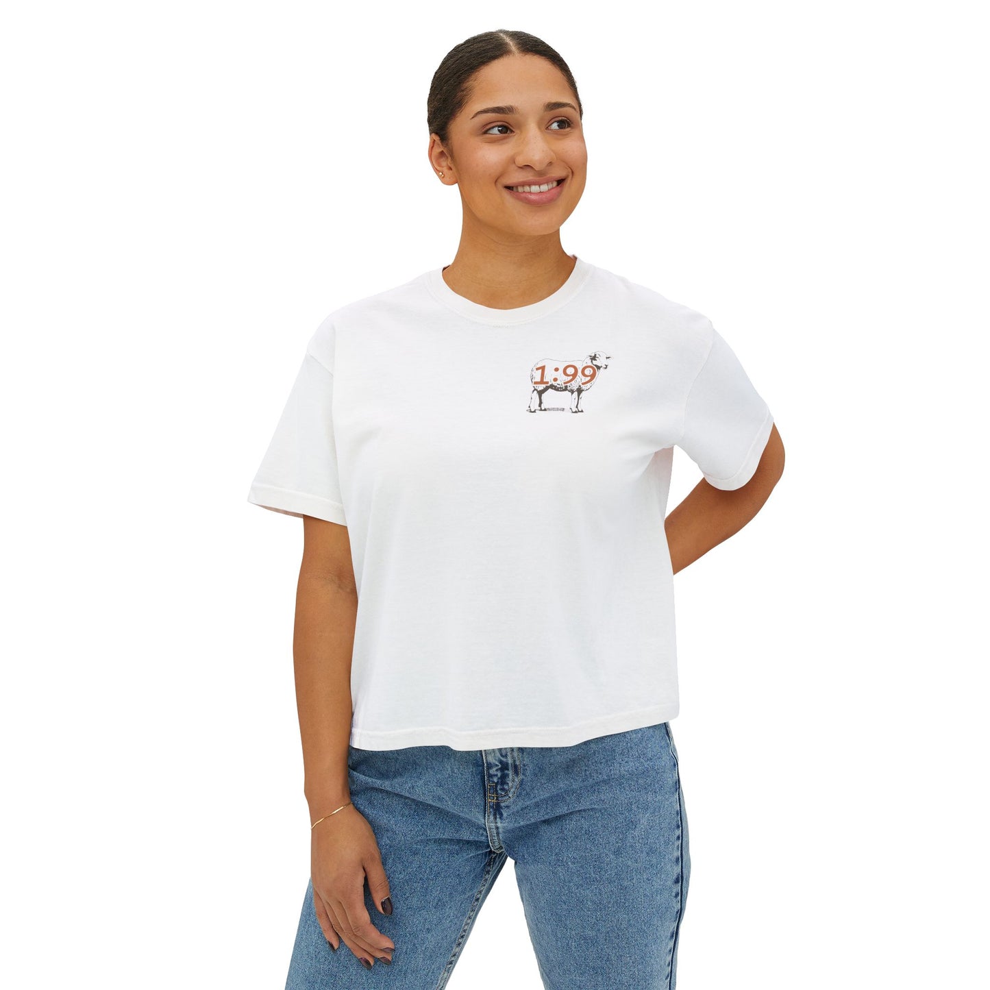 "I AM THE ONE" WOMEN'S BOXY TEE