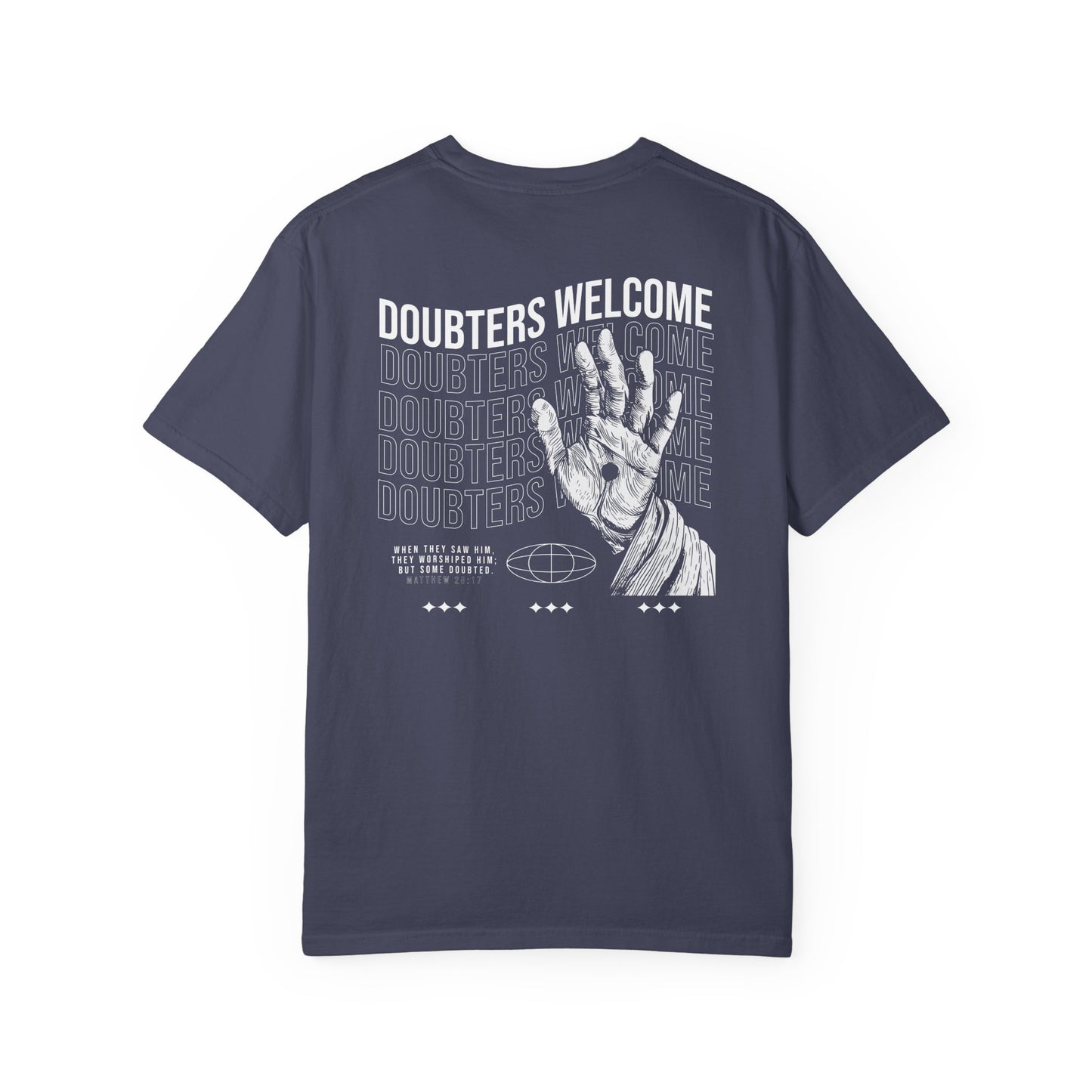 "DOUBTERS WELCOME" UNISEX PREMIUM TEE