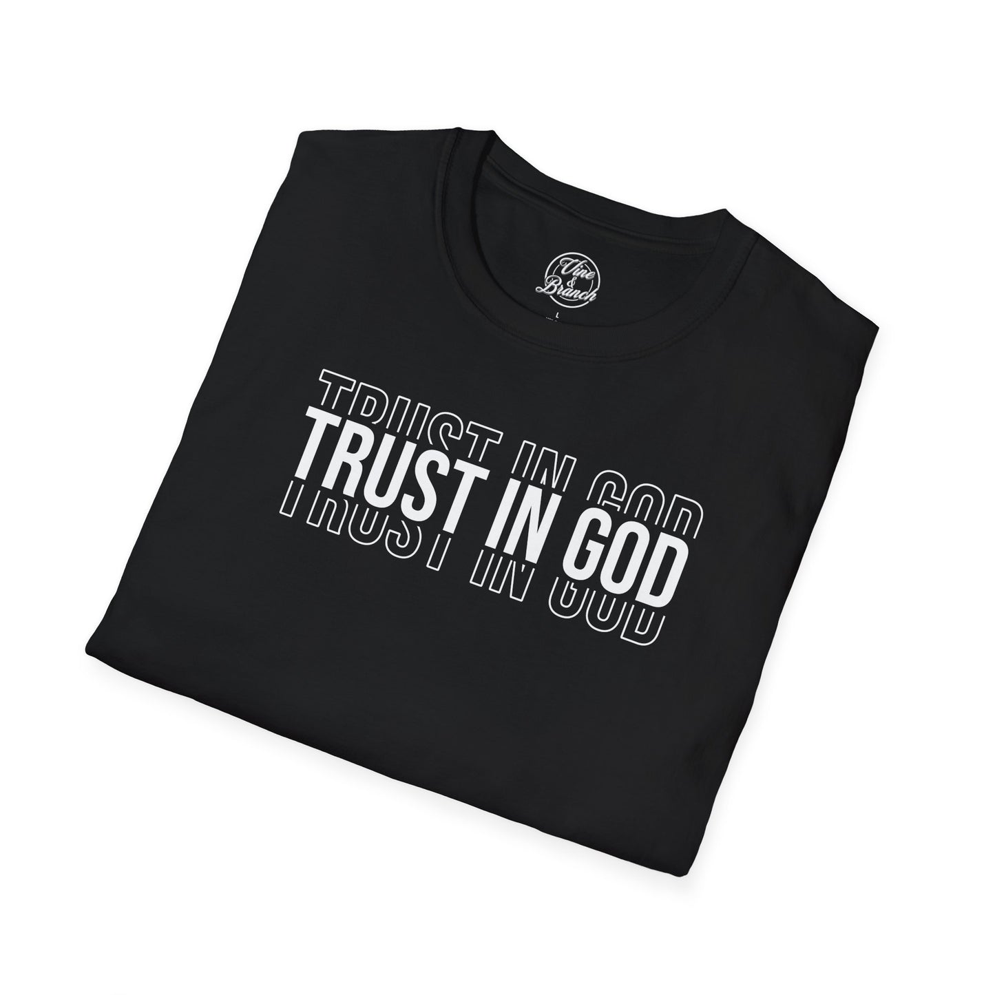 "Trust In God" Unisex Softstyle Tee