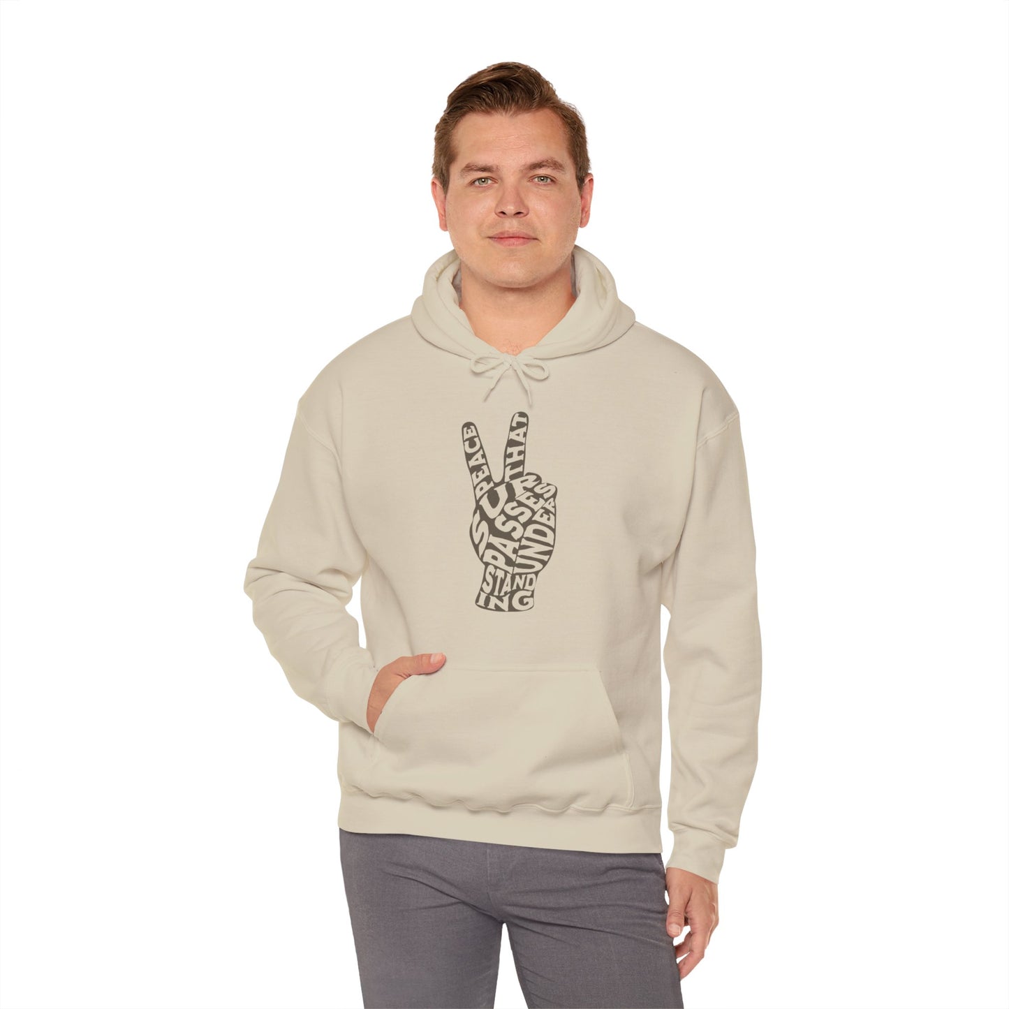 "Peace" Adult Unisex Hoodie