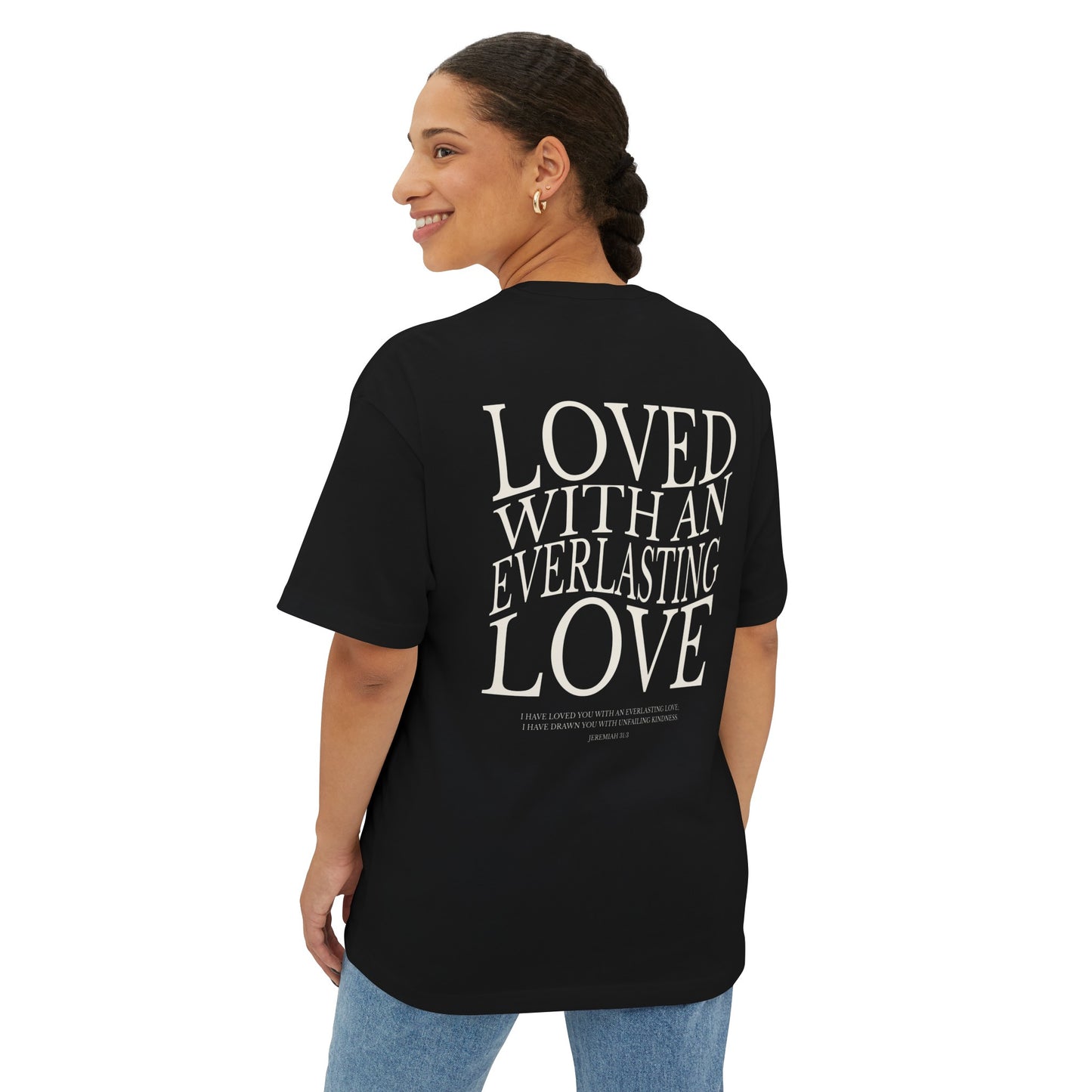 "Everlasting Love" Adult Unisex Oversized Boxy Tee