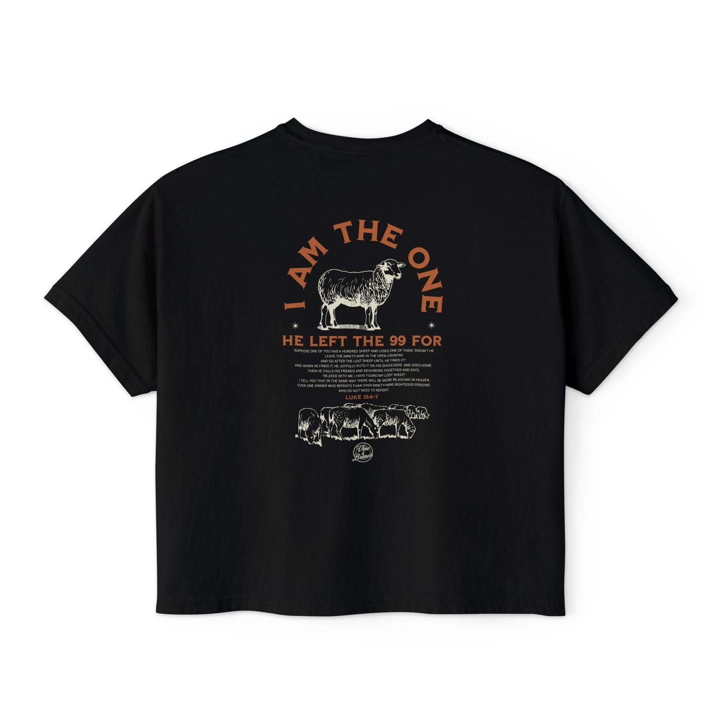 "I AM THE ONE" WOMEN'S BOXY TEE